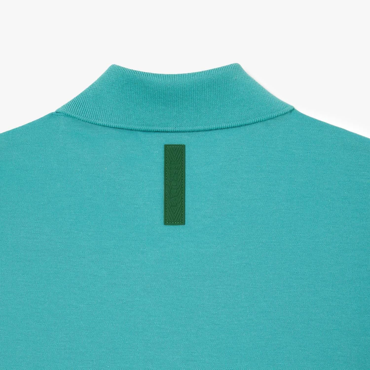Green - Lacoste - Regular Fit Movement Piqu¿ Polo Shirt - 5