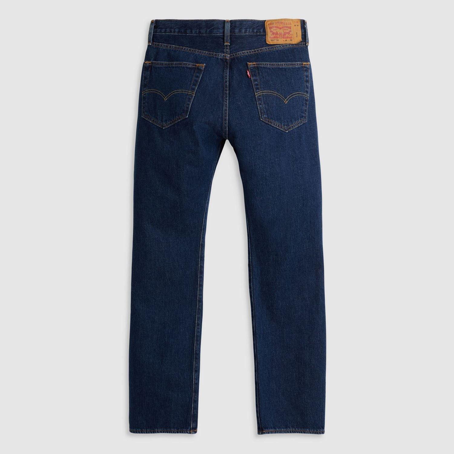 Blue - Levis - Lost Coaster 93 Straight Jeans - 2