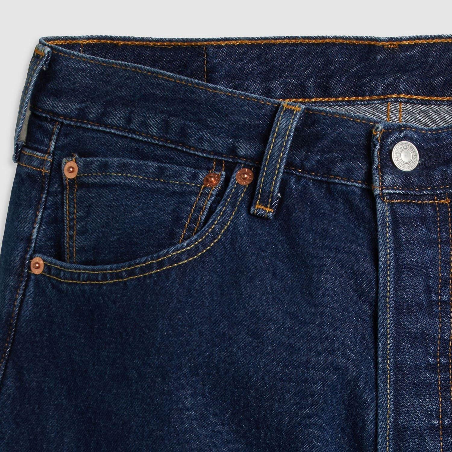 Blue - Levis - Lost Coaster 93 Straight Jeans - 5