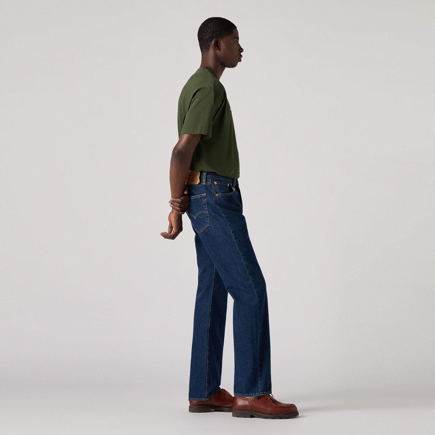 Blue - Levis - Lost Coaster 93 Straight Jeans - 6