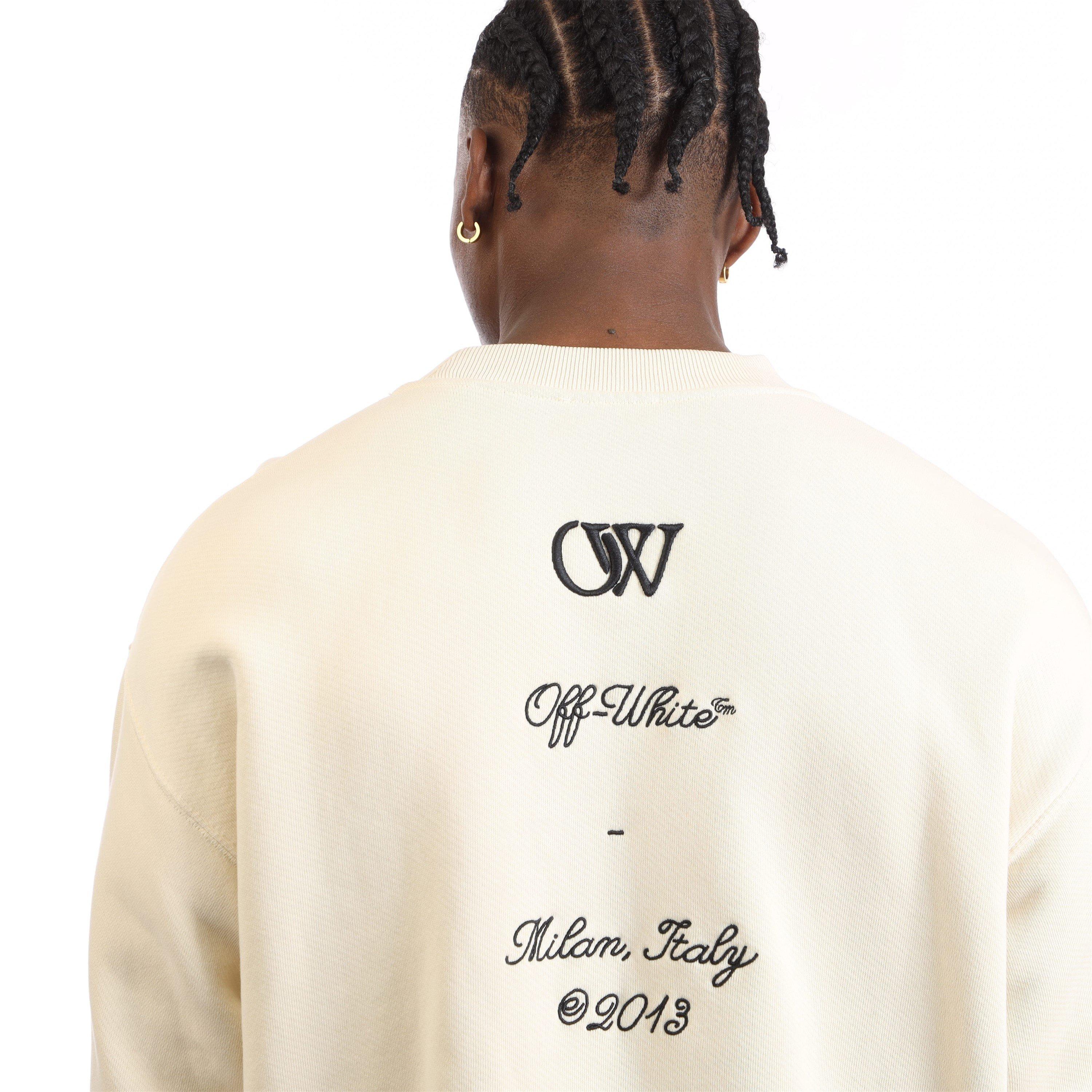 Black - Off White - 23 Logo Skate Crewneck Sweatshirt - 4