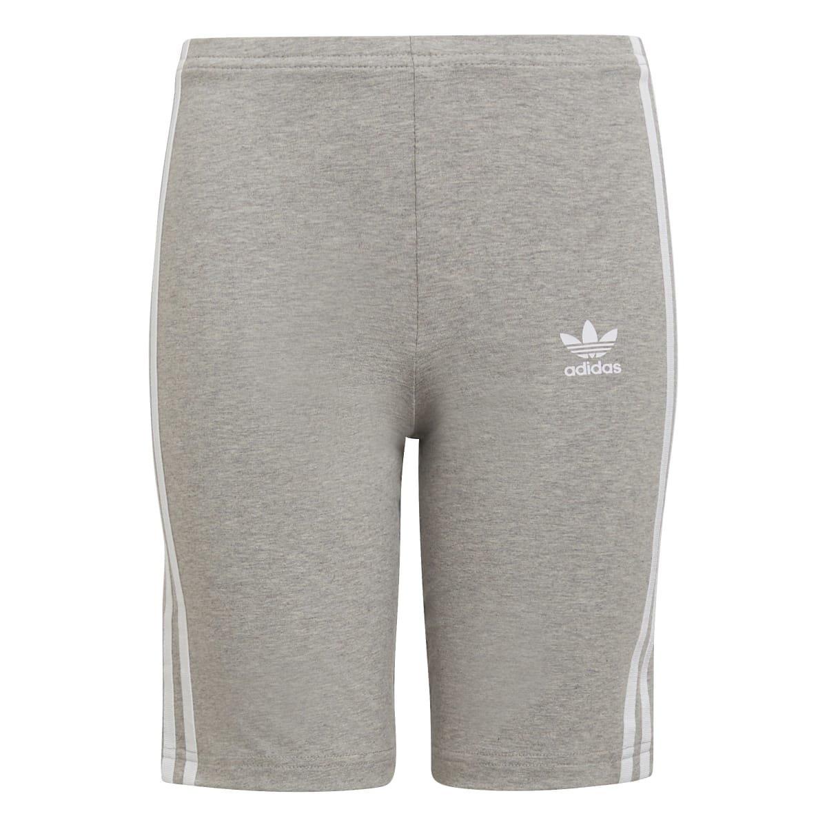 Grey White - adidas Originals - Adicolor Cycling Shorts - 1