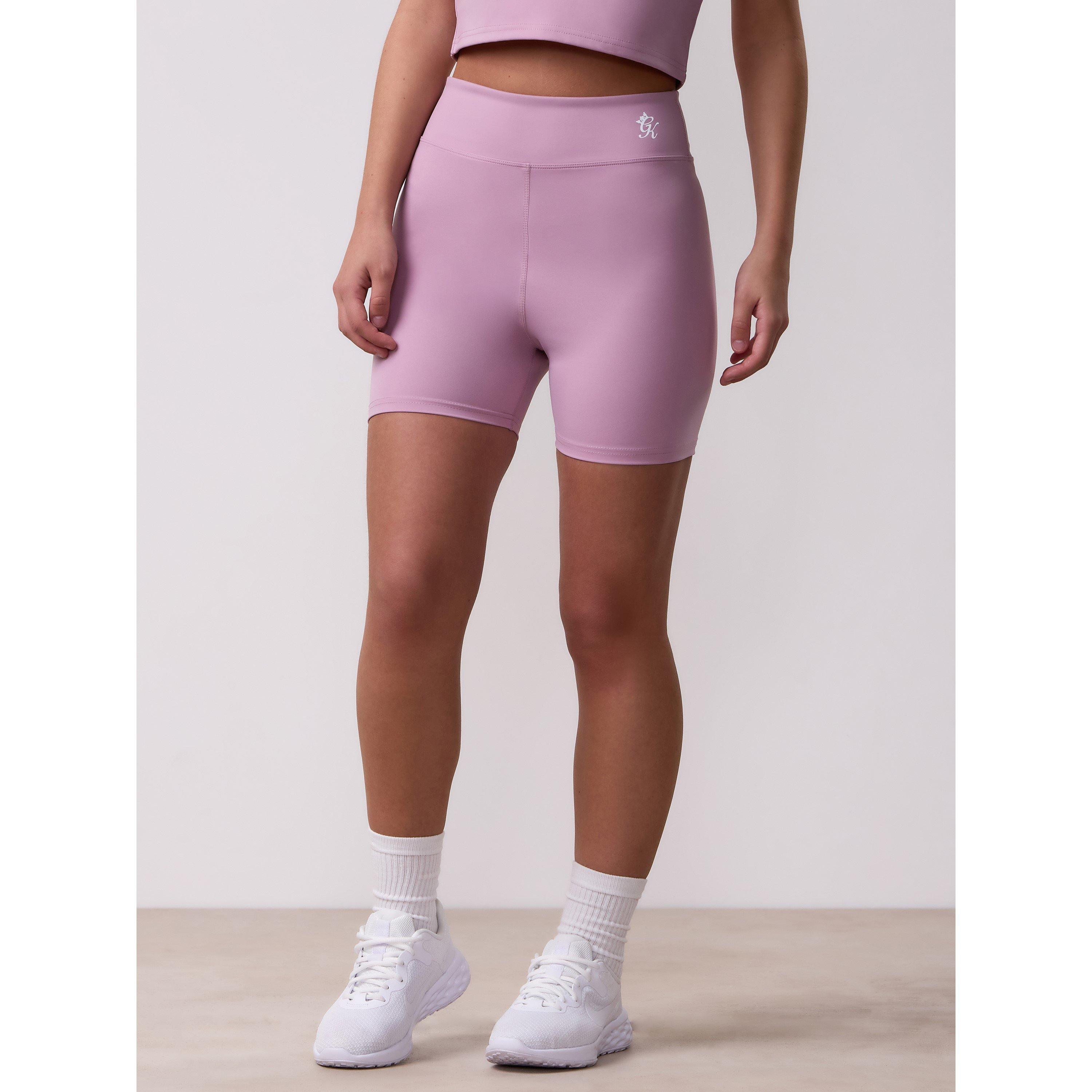 Dusky Mauve - Gym King - Cycling Shorts - 2