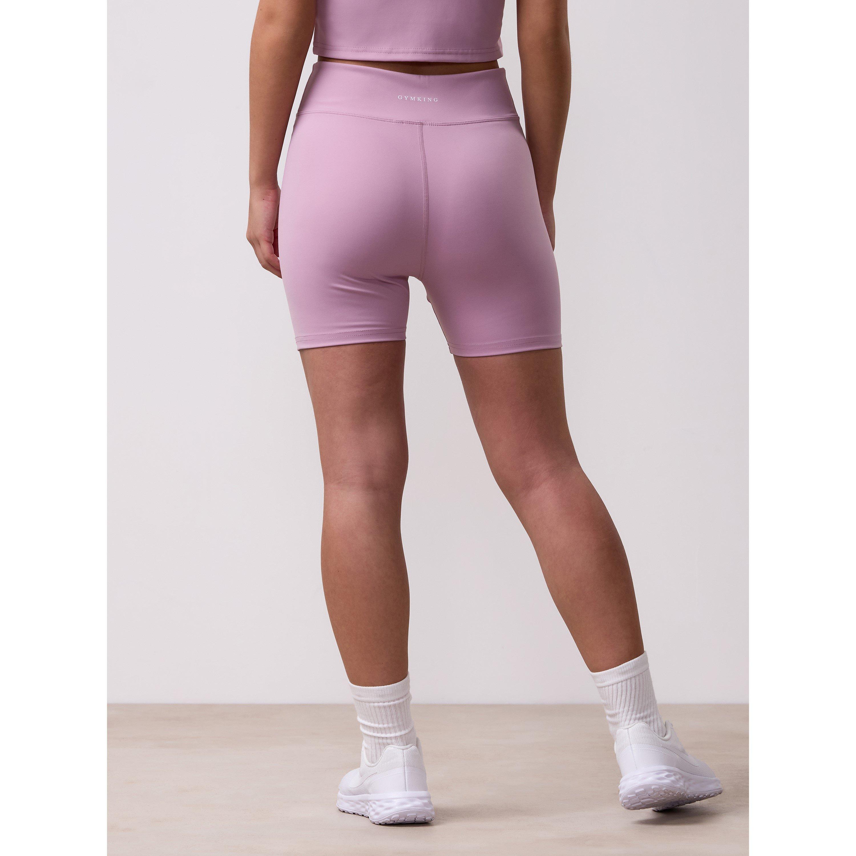 Dusky Mauve - Gym King - Cycling Shorts - 3