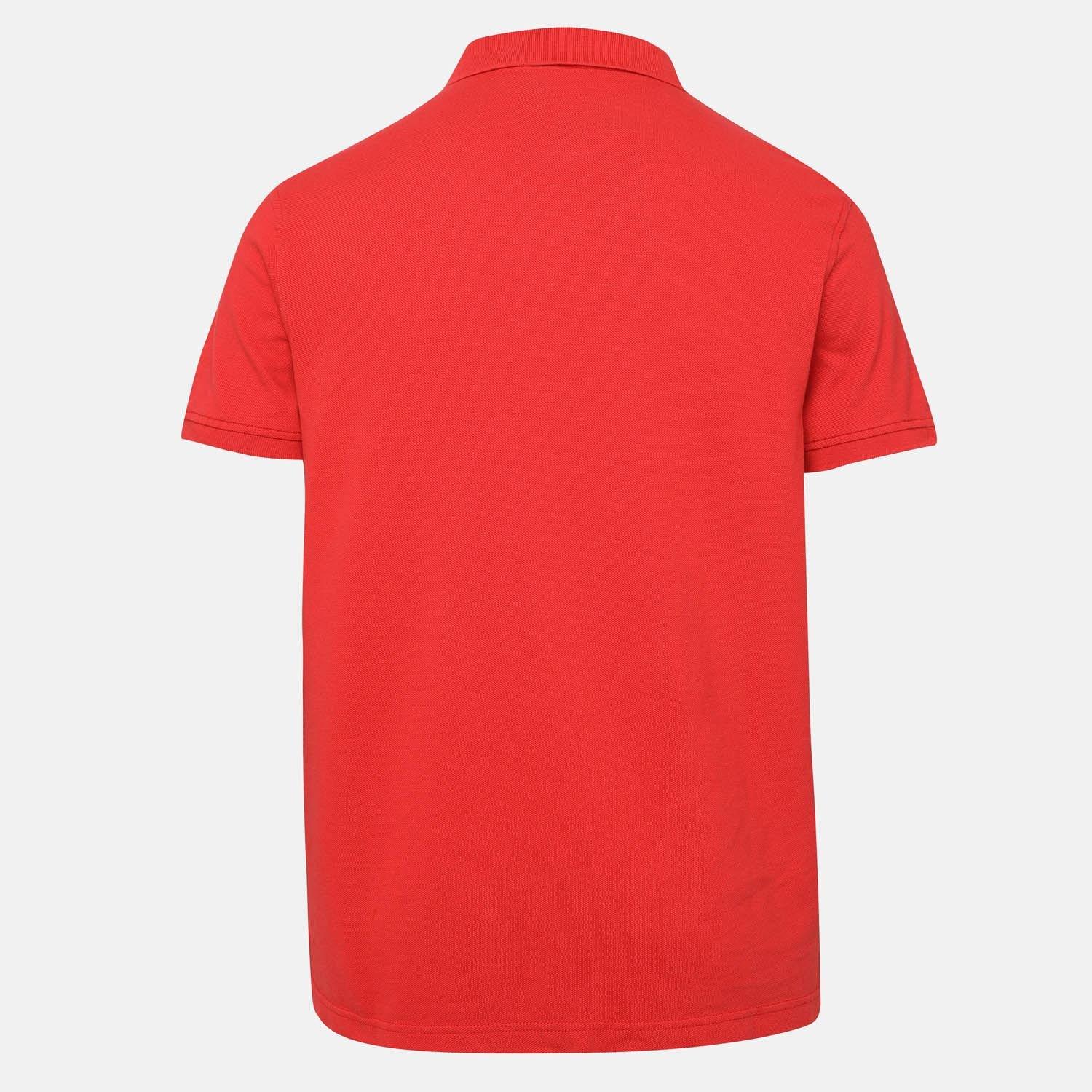 Red - Levis - Housemark Polo Shirt - 2