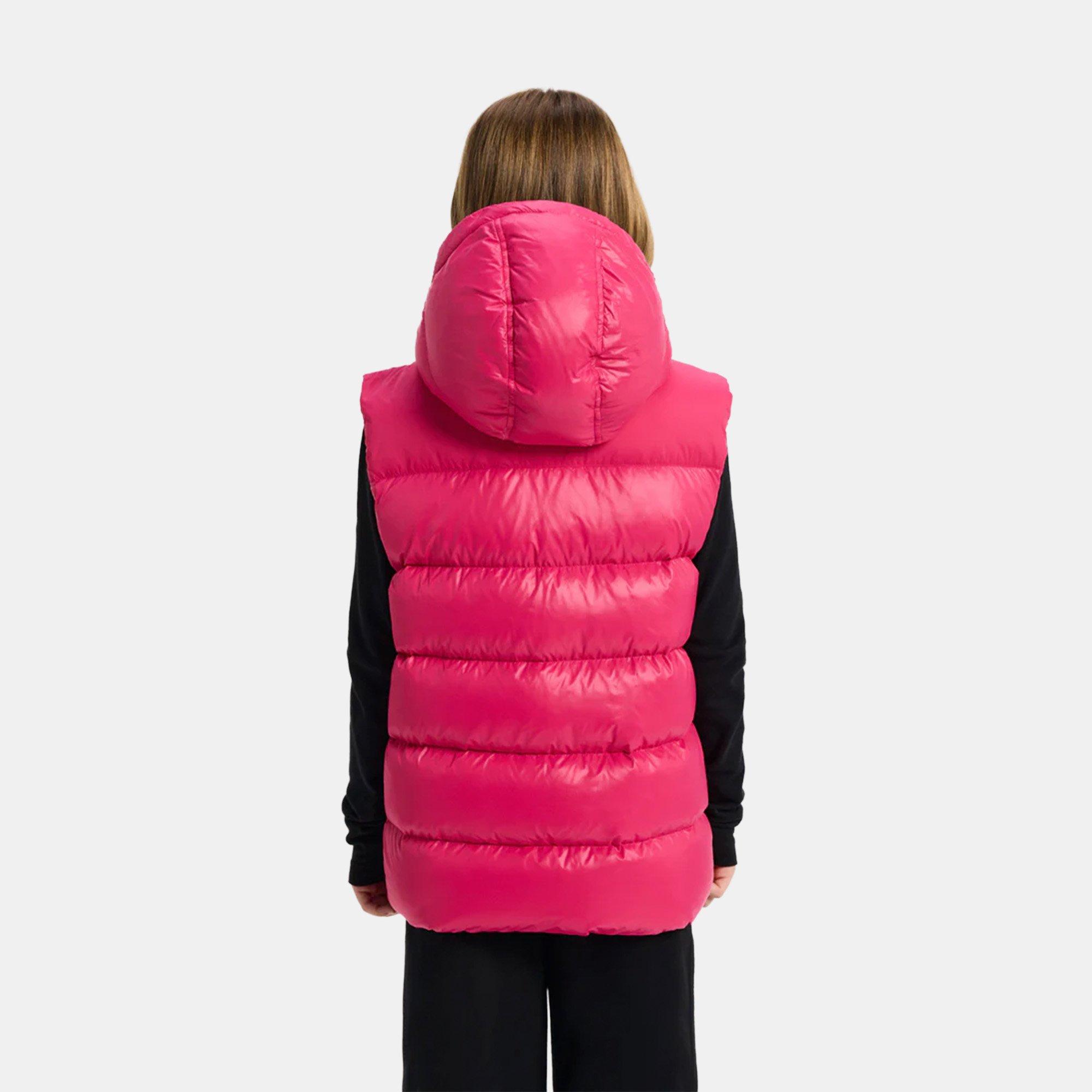 Cyclamen 5191 - Pyrenex - Unisex Kids' Hooded Padded Sleeveless Gilet - 2