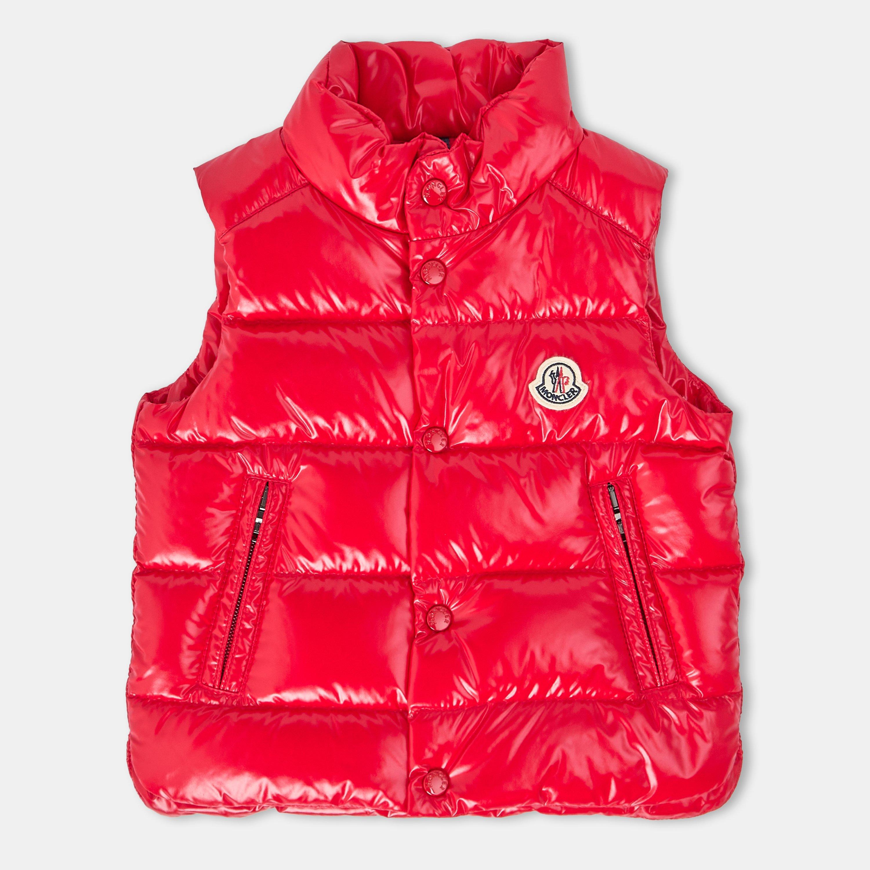Red 455 - Moncler - Kids' Lightweight Insulating Gilet - 1