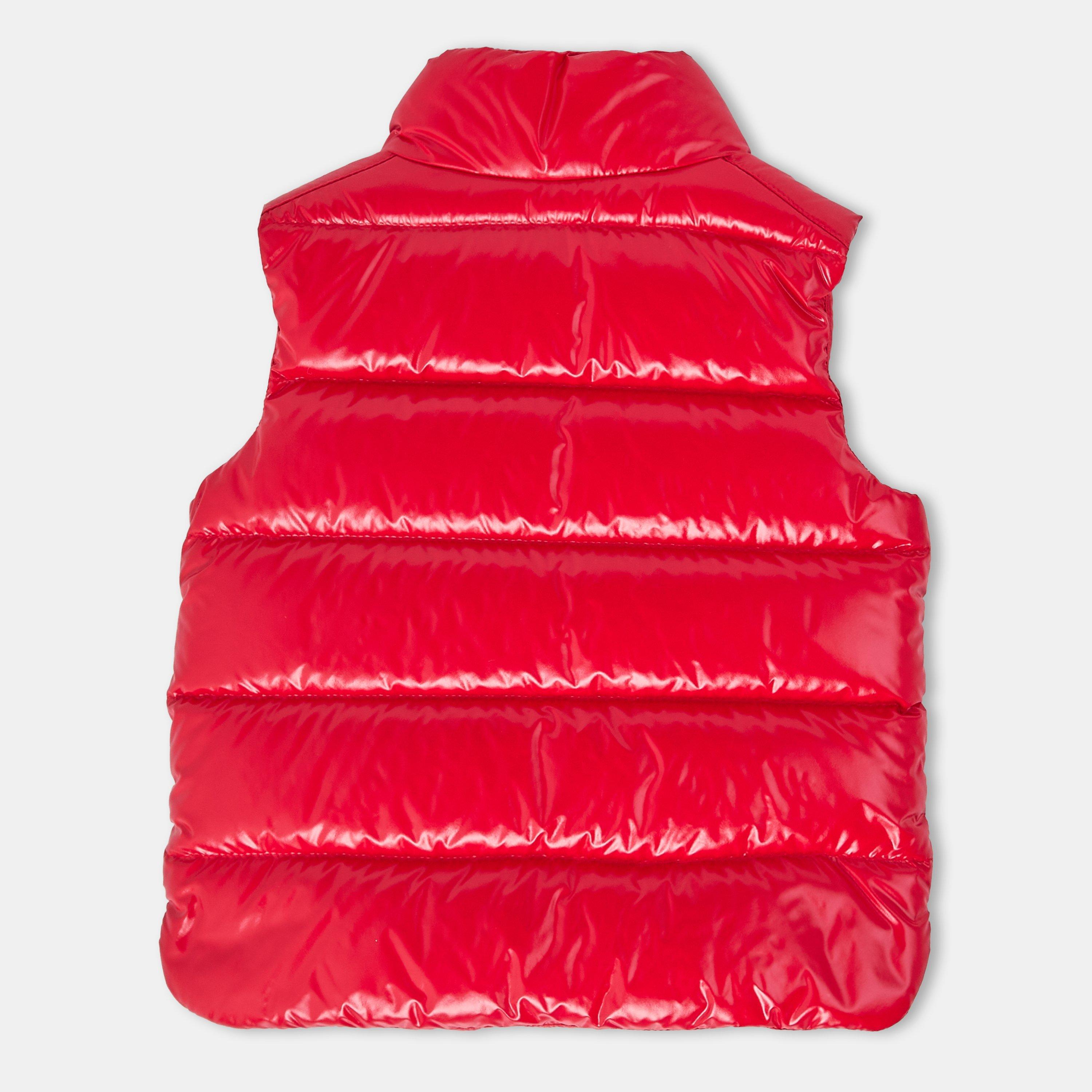 Red 455 - Moncler - Kids'  Lightweight Sleeveless Gilet - 2