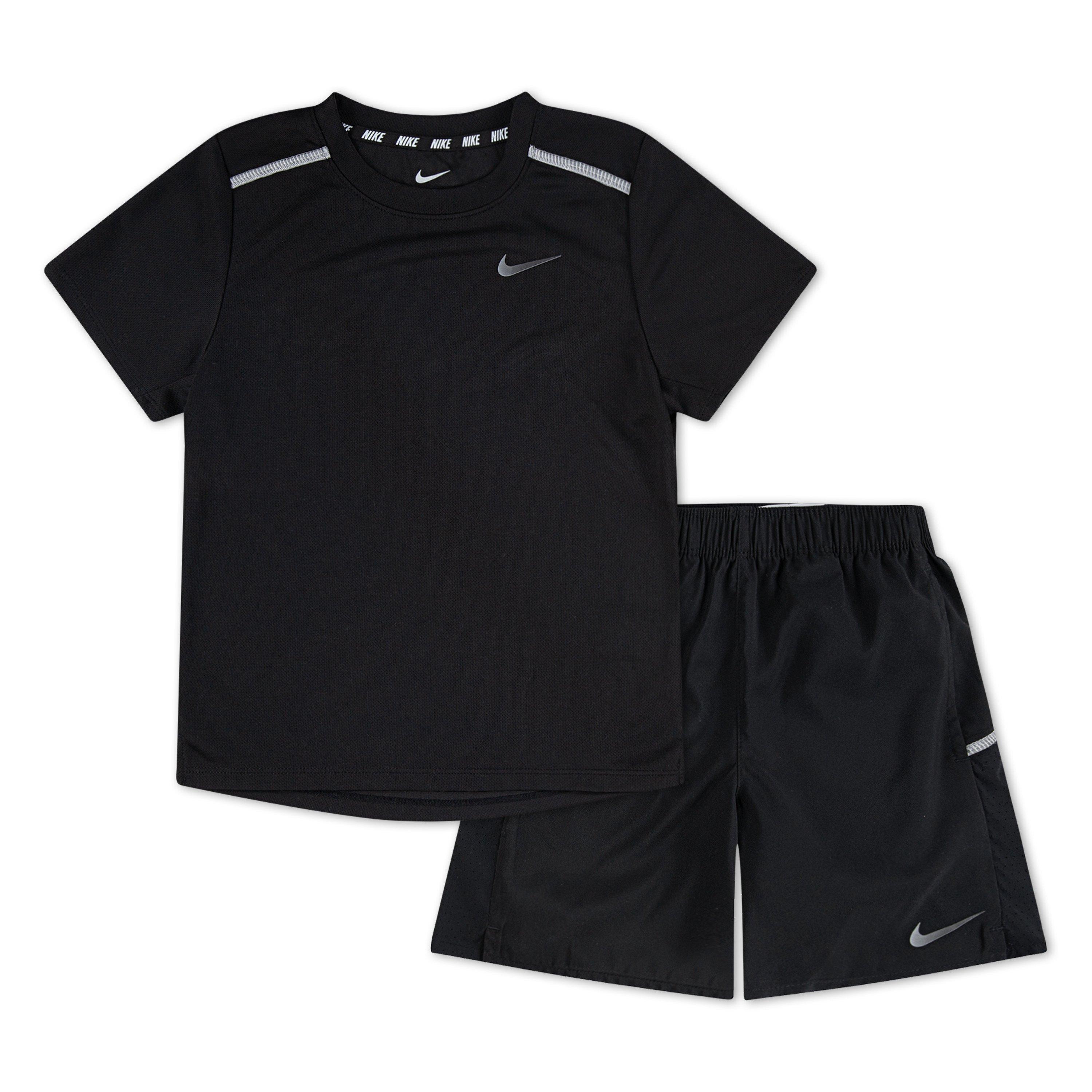 Crna - Nike - Unisex Kids' T-Shirt - 1