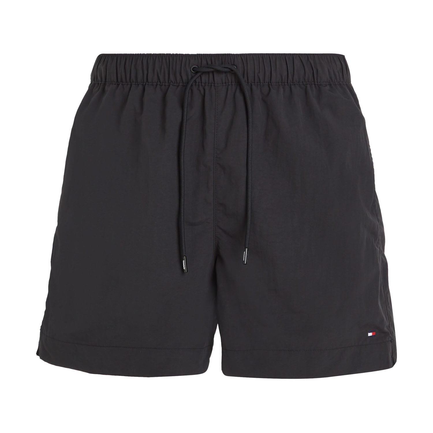 Black - Tommy Hilfiger - Essential Logo Swim Shorts - 4