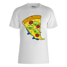 Disney Toy Story Green Aliens and Pizza T Shirt