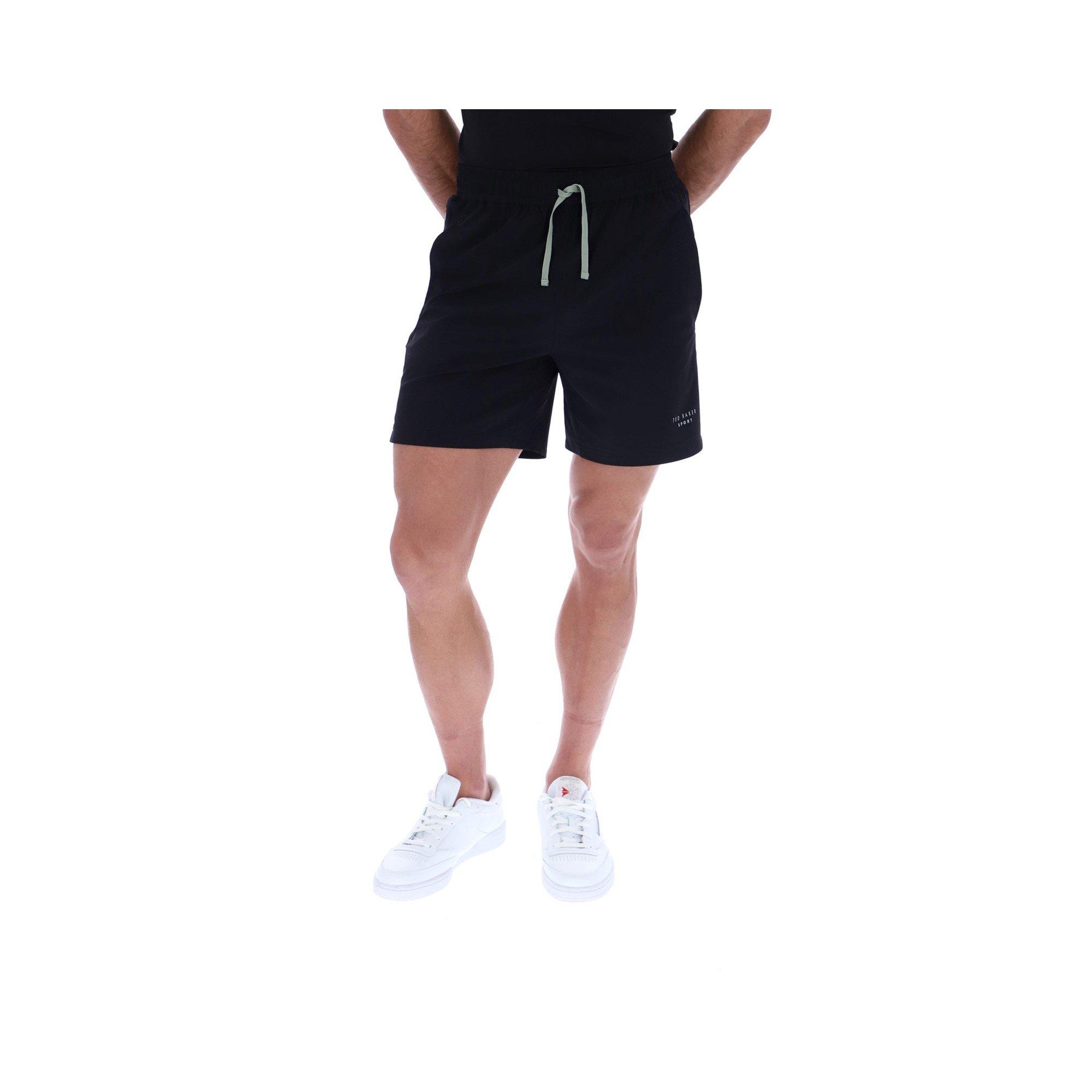 Black - Ted Baker - RICHARD Lightweight Running Shorts - 1