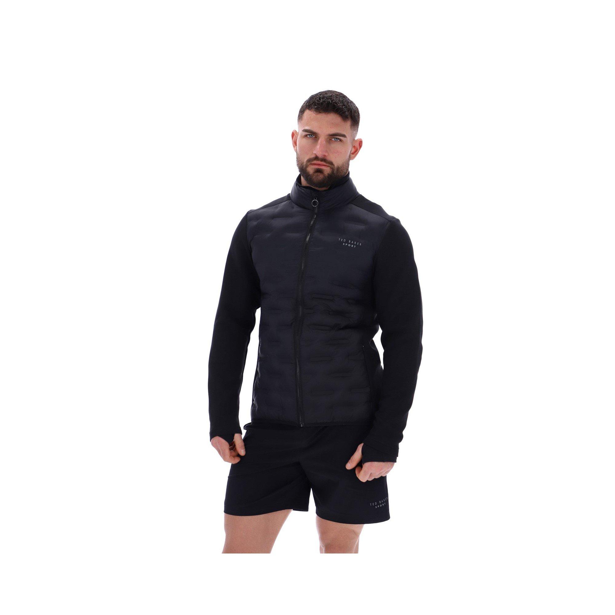 Black - Ted Baker - CONNOR Training Quilted Insulated Jacket - 1