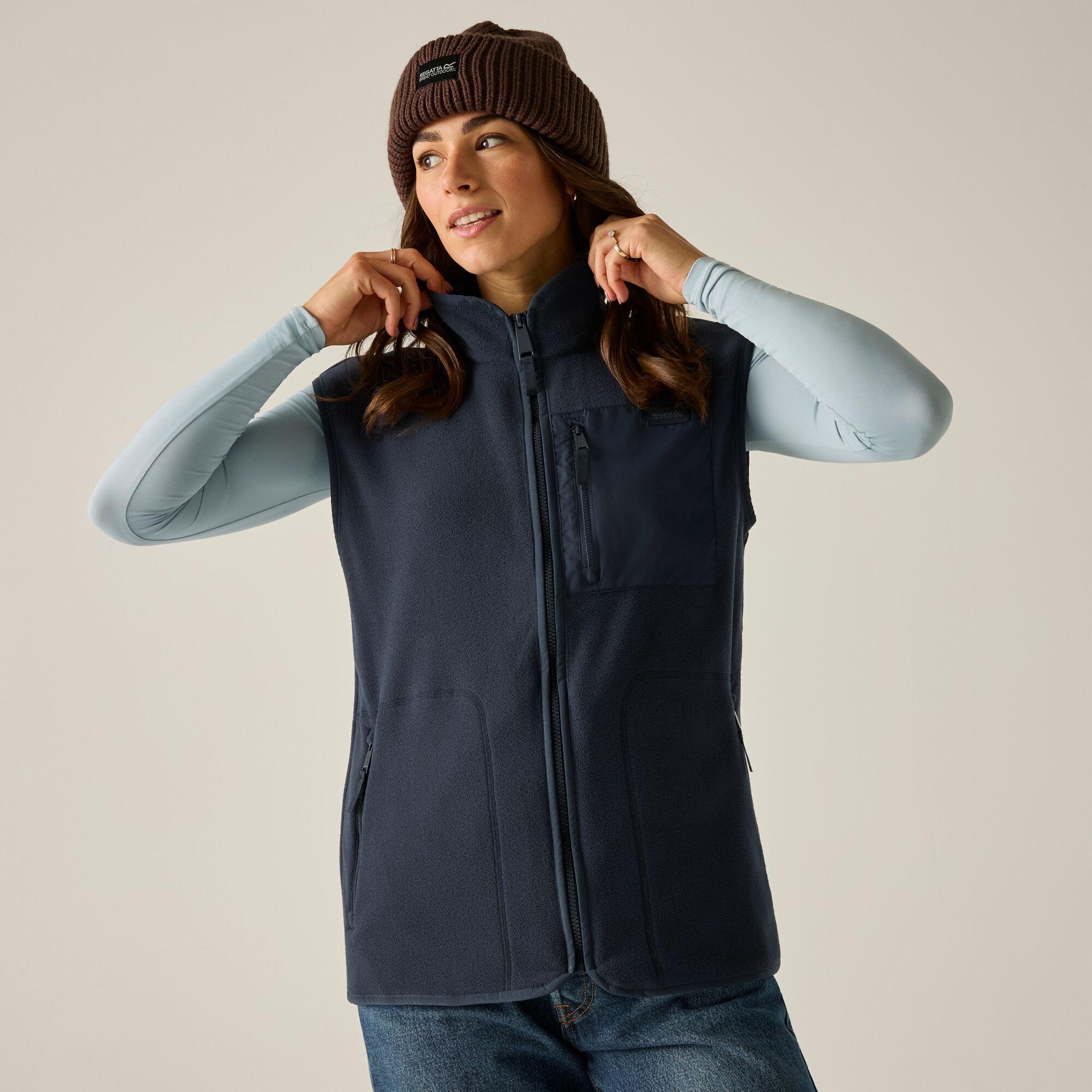 Navy - Regatta - Womens Frankie Fleece Bodywarmer - 4