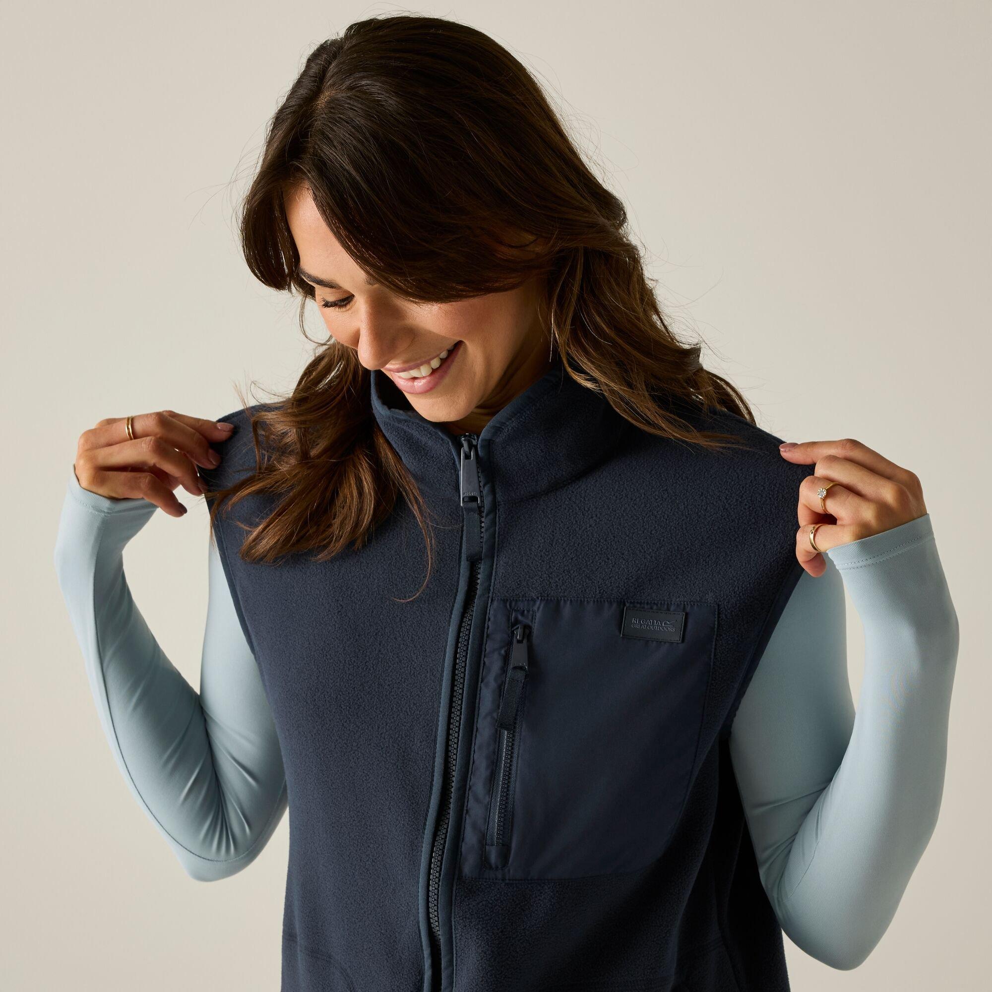 Navy - Regatta - Womens Frankie Fleece Bodywarmer - 5