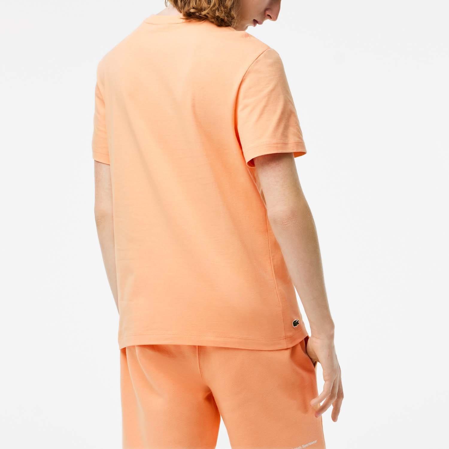 Orange - Lacoste - Crocodile Print T-Shirt - 2