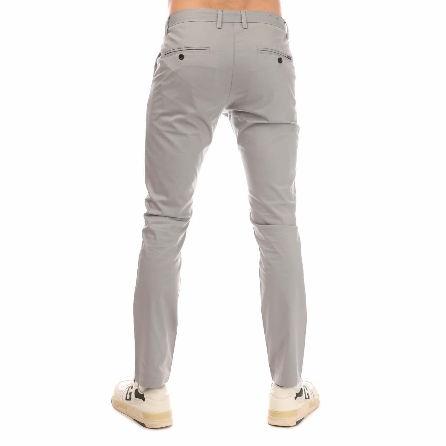 Grey - Gant - TP Hallden Sports Chinos - 3