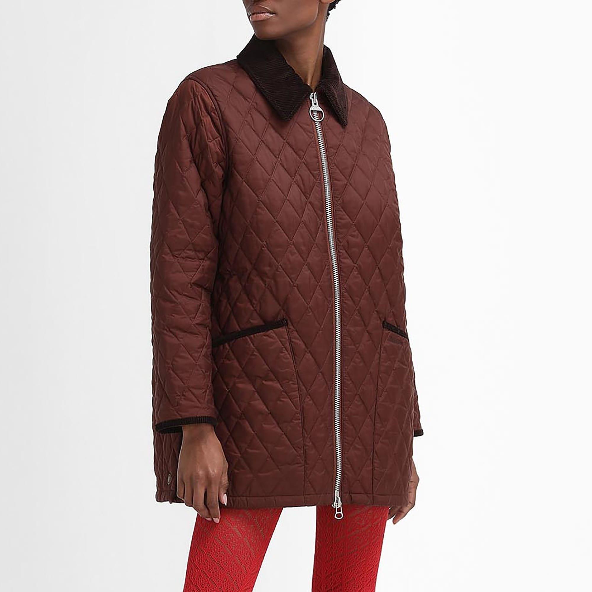 Brown - Barbour - Quilted Jacket - 5