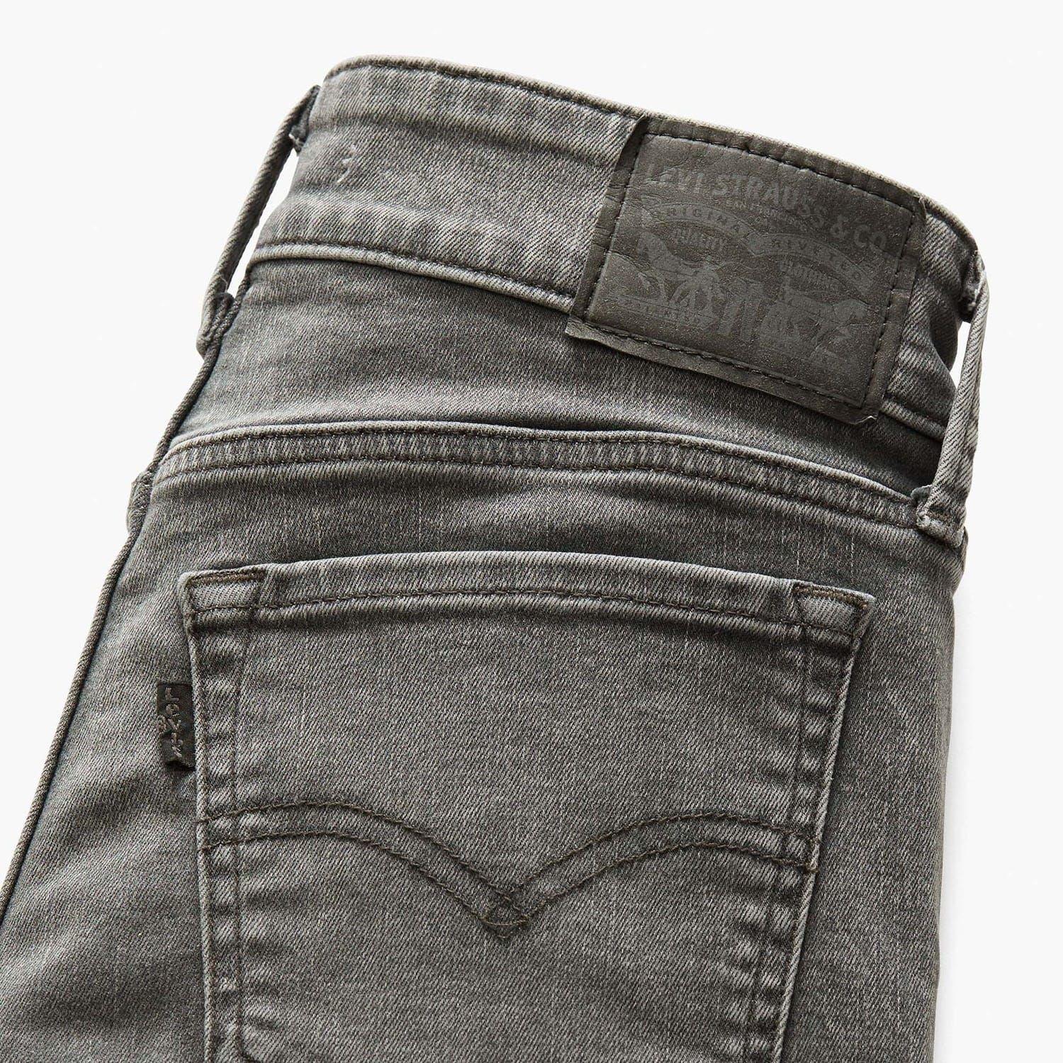 Light Grey - Levis - 711 Double Button Skinny-Fit Jeans - 5