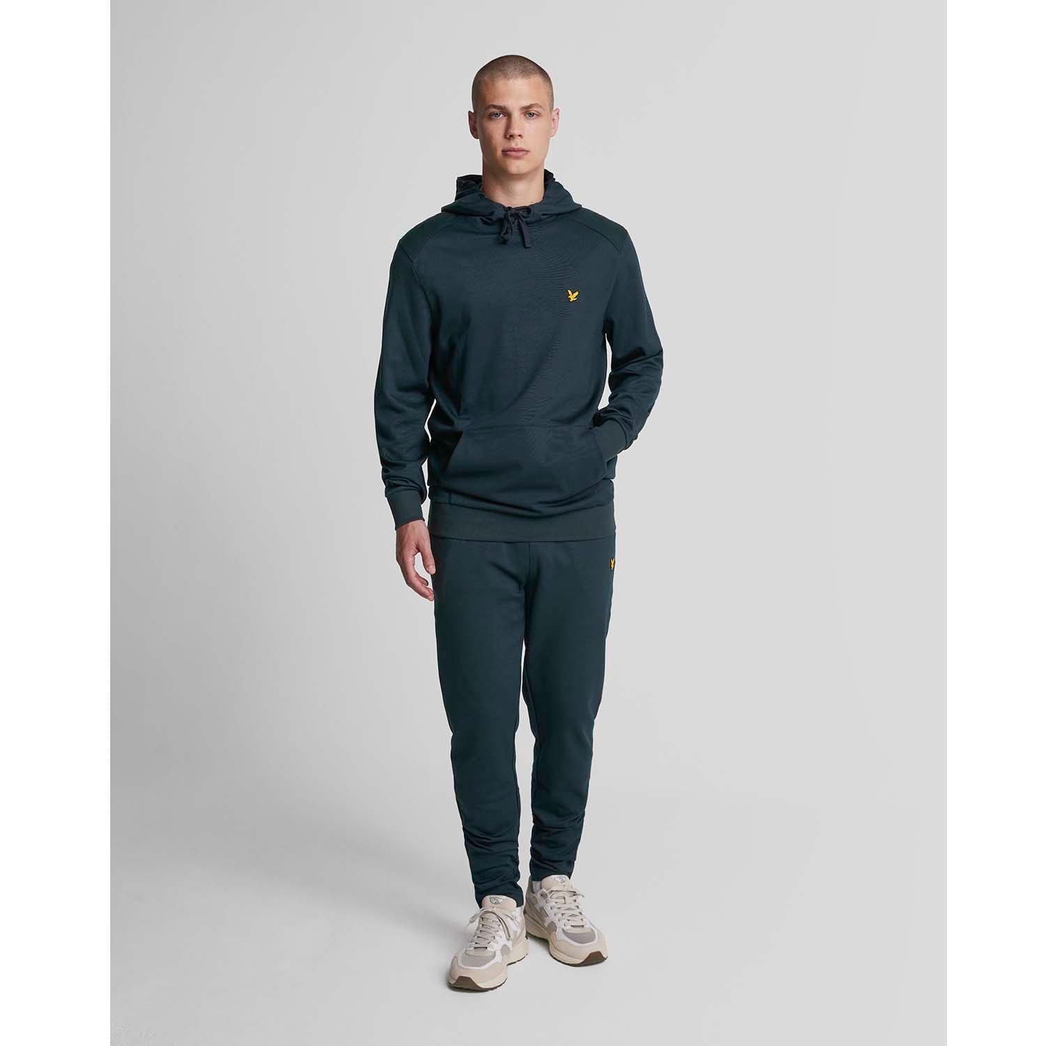 Blue - Lyle and Scott - Sports Fly Fleece Hoodie - 2