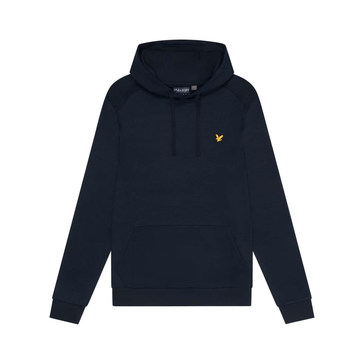 Blue - Lyle and Scott - Sports Fly Fleece Hoodie - 5