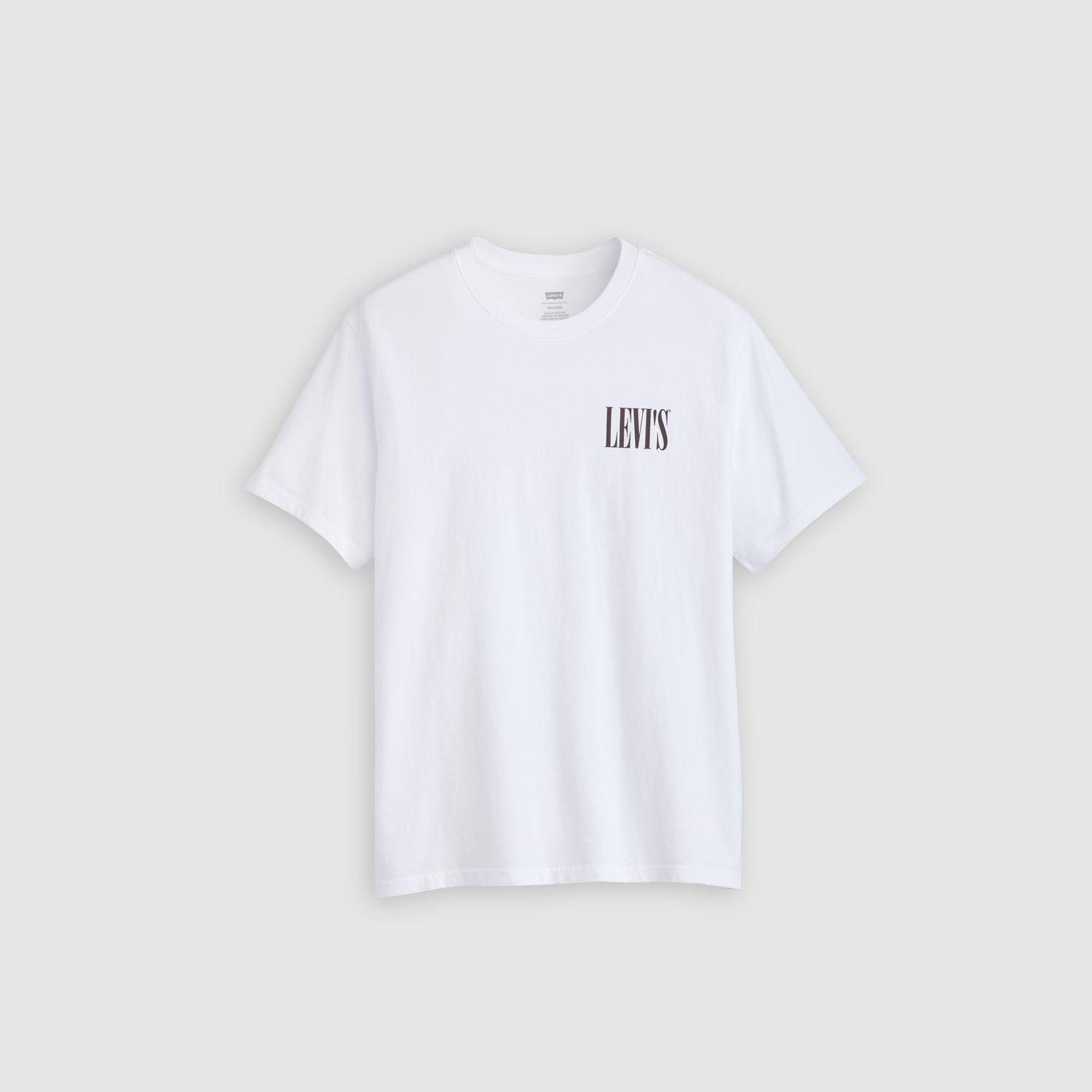 White - Levis - Relaxed Fit T-Shirt - 1