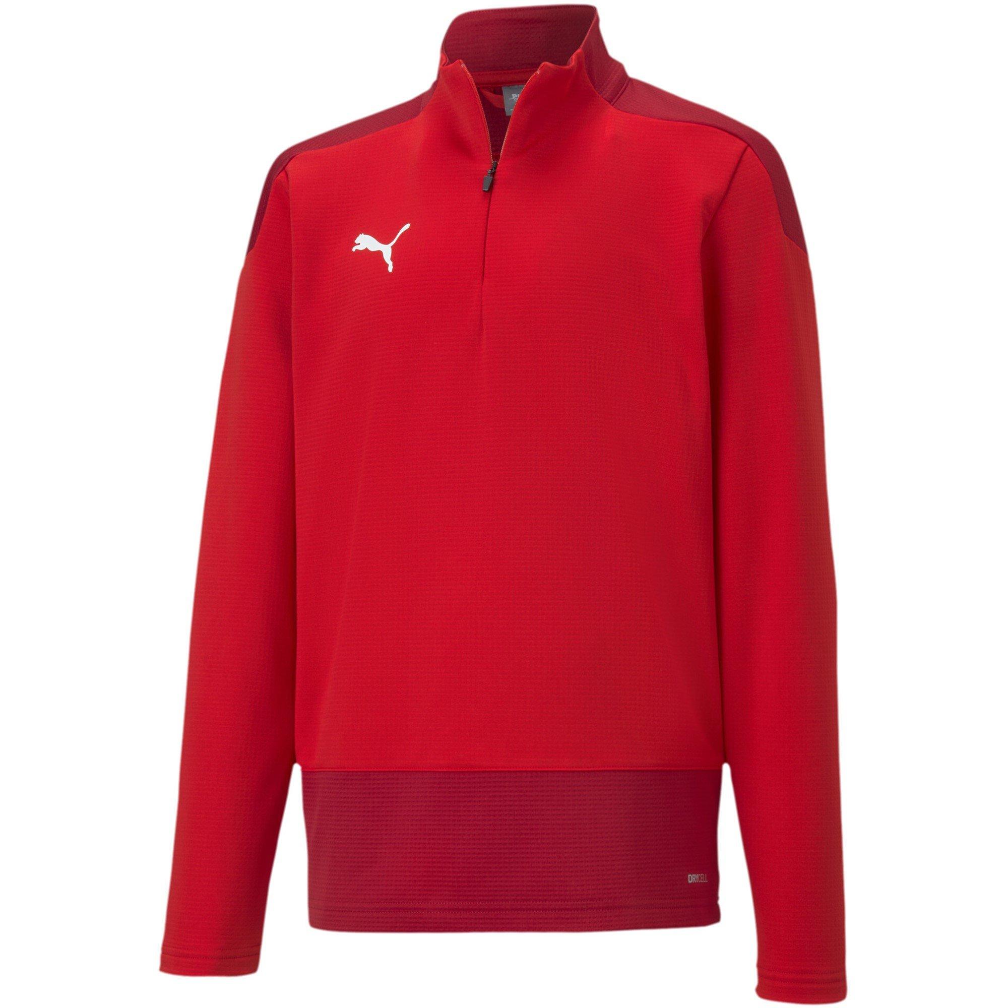 Pum.Red/Chi. - Puma - Teamgoal 23 Training 1/4 Zip Top Infants - 1