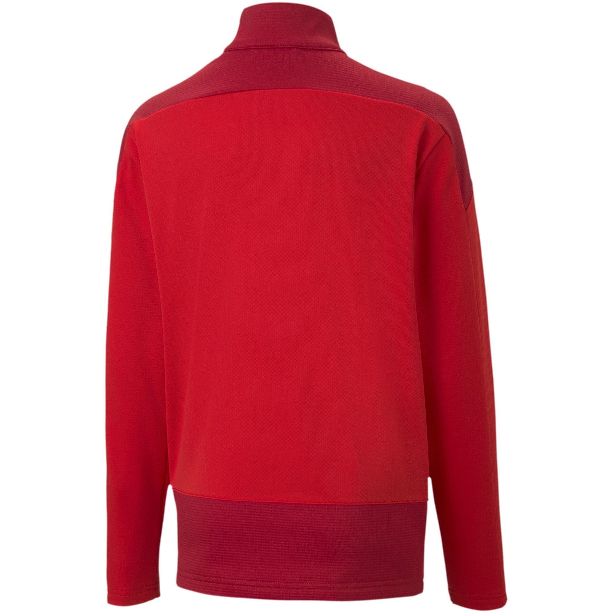 Rot/Chili Puma. - Puma - Teamgoal 23 Training quarter Zip Top Infants - 2