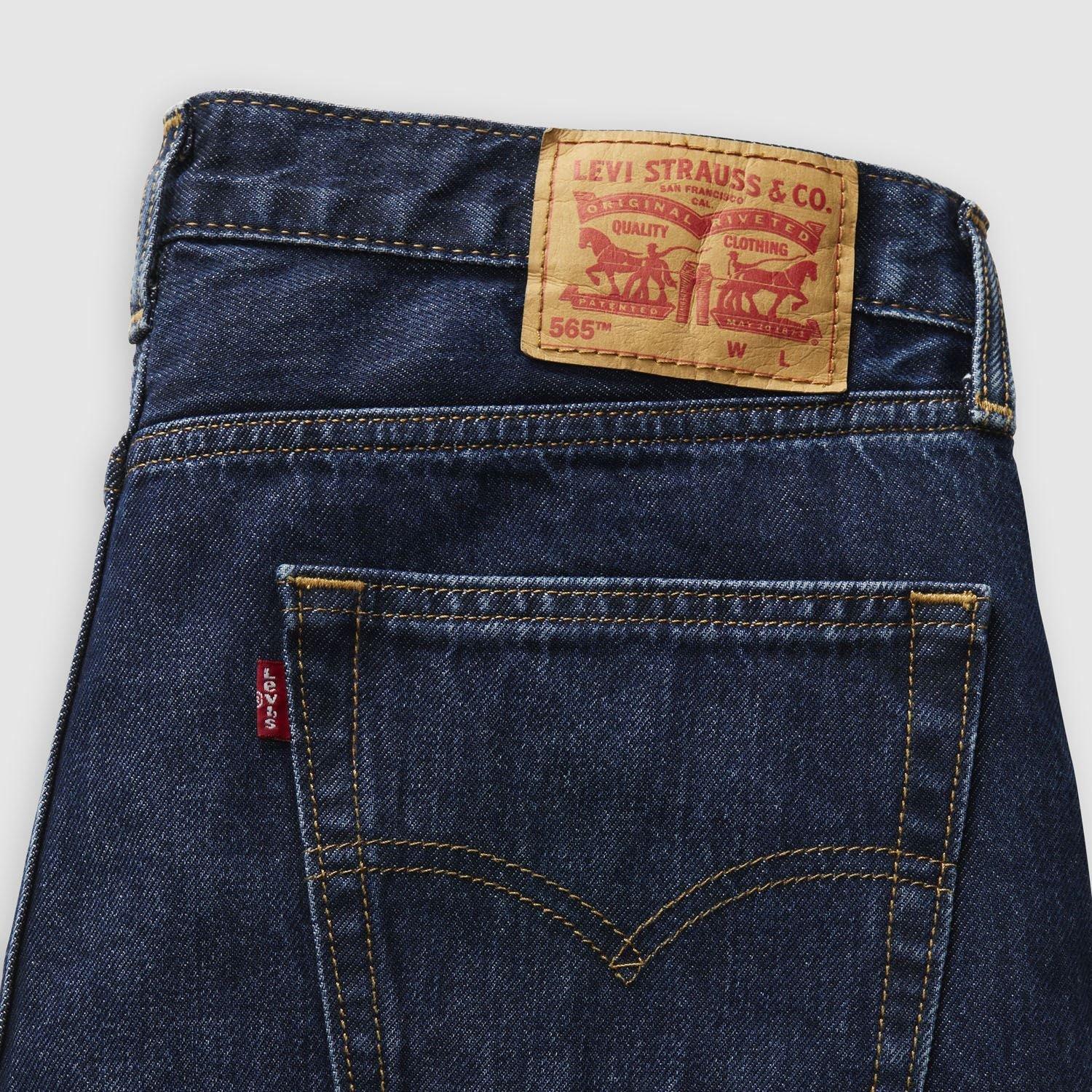 Blue - Levis - 565 Next One Up Straight Jeans - 5