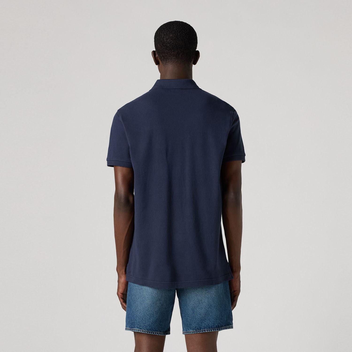 Navy - Levis - Housemark Polo Shirt - 3