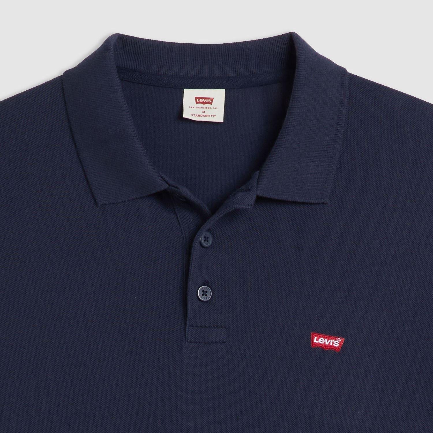 Navy - Levis - Housemark Polo Shirt - 4