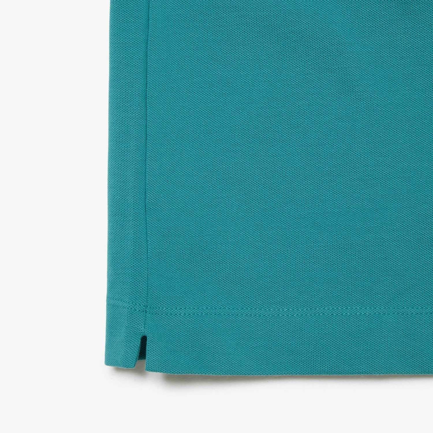 Green - Lacoste - Regular Fit Paris Stretch Piqu¿ Polo Shirt - 4