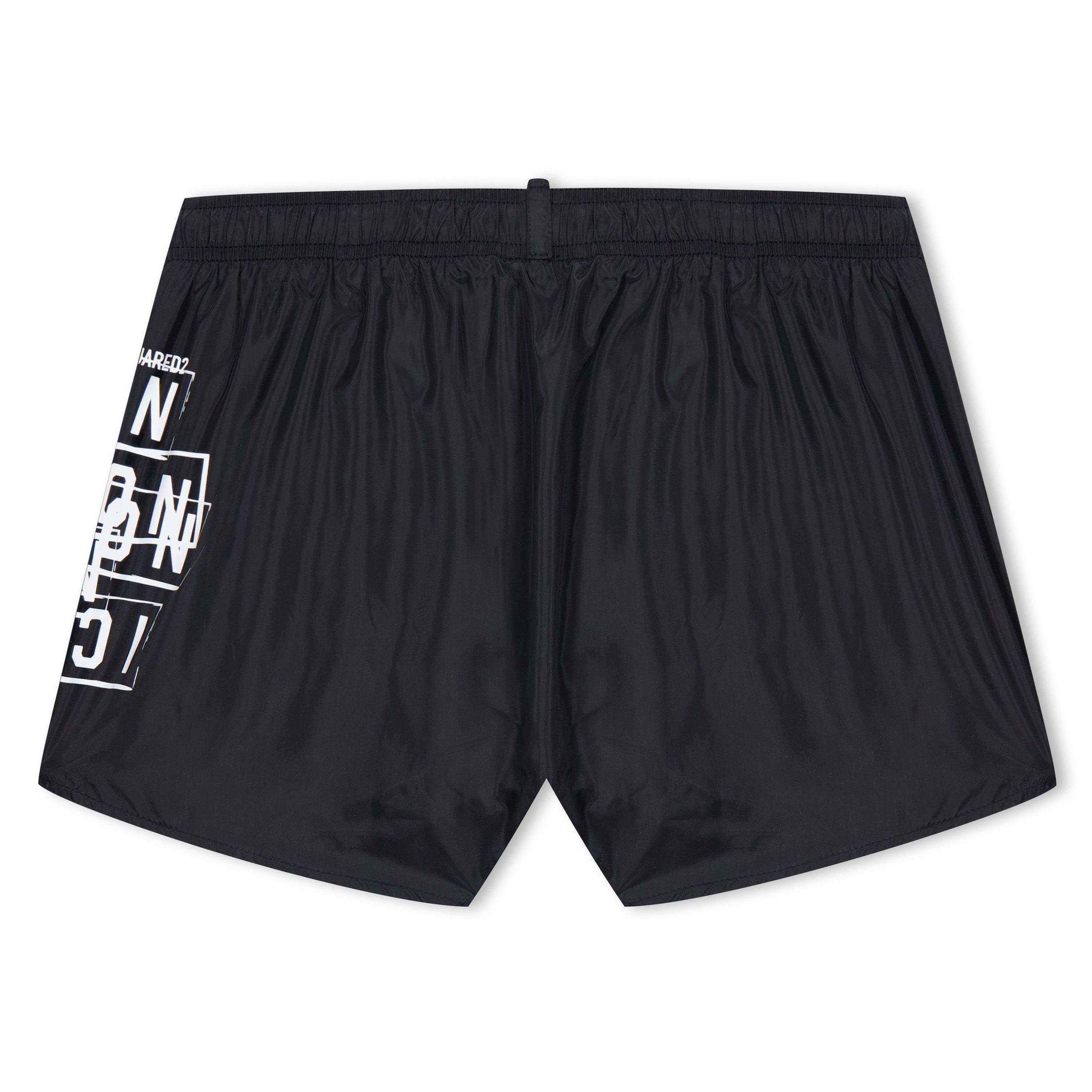 Black DQ900 - DSquared2 - Kids' Plunge Swimsuit - 2