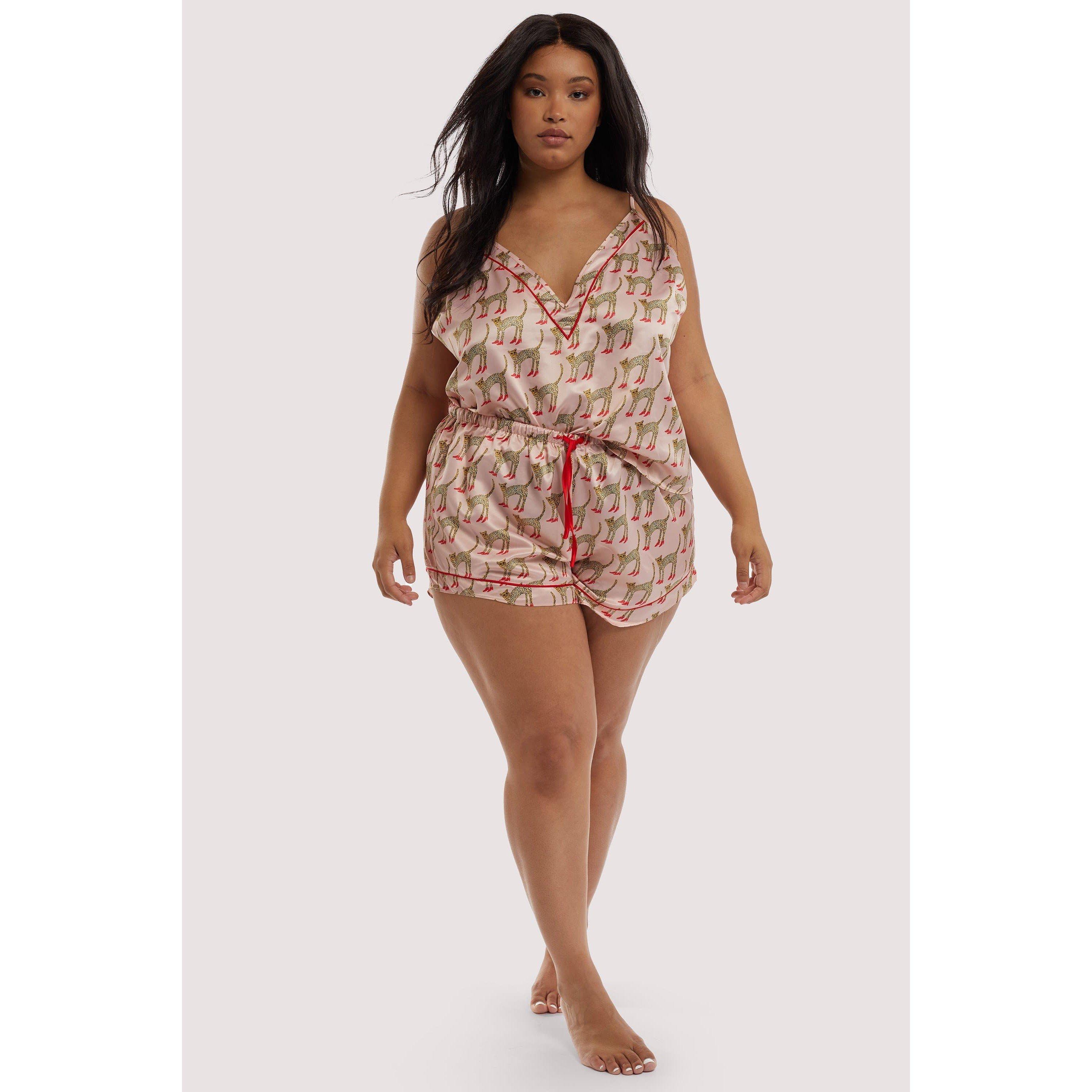 Pink - Playful Promises - Bouffants Recycled Pink Cheeta Recycled Cami - 6