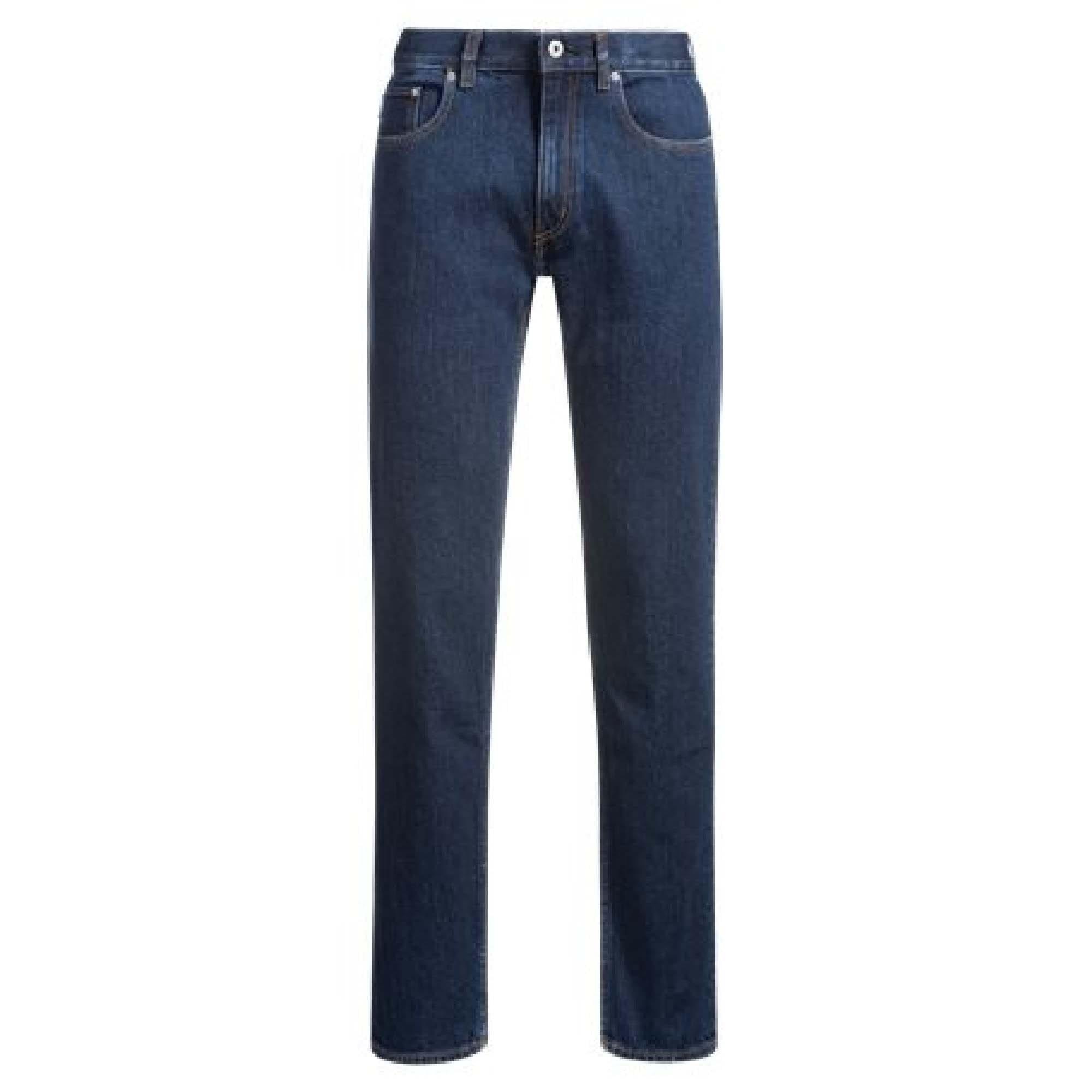 Blue - Hugo - Hugo Ash 10259241 12 Slim Fit Jeans Mens - 1