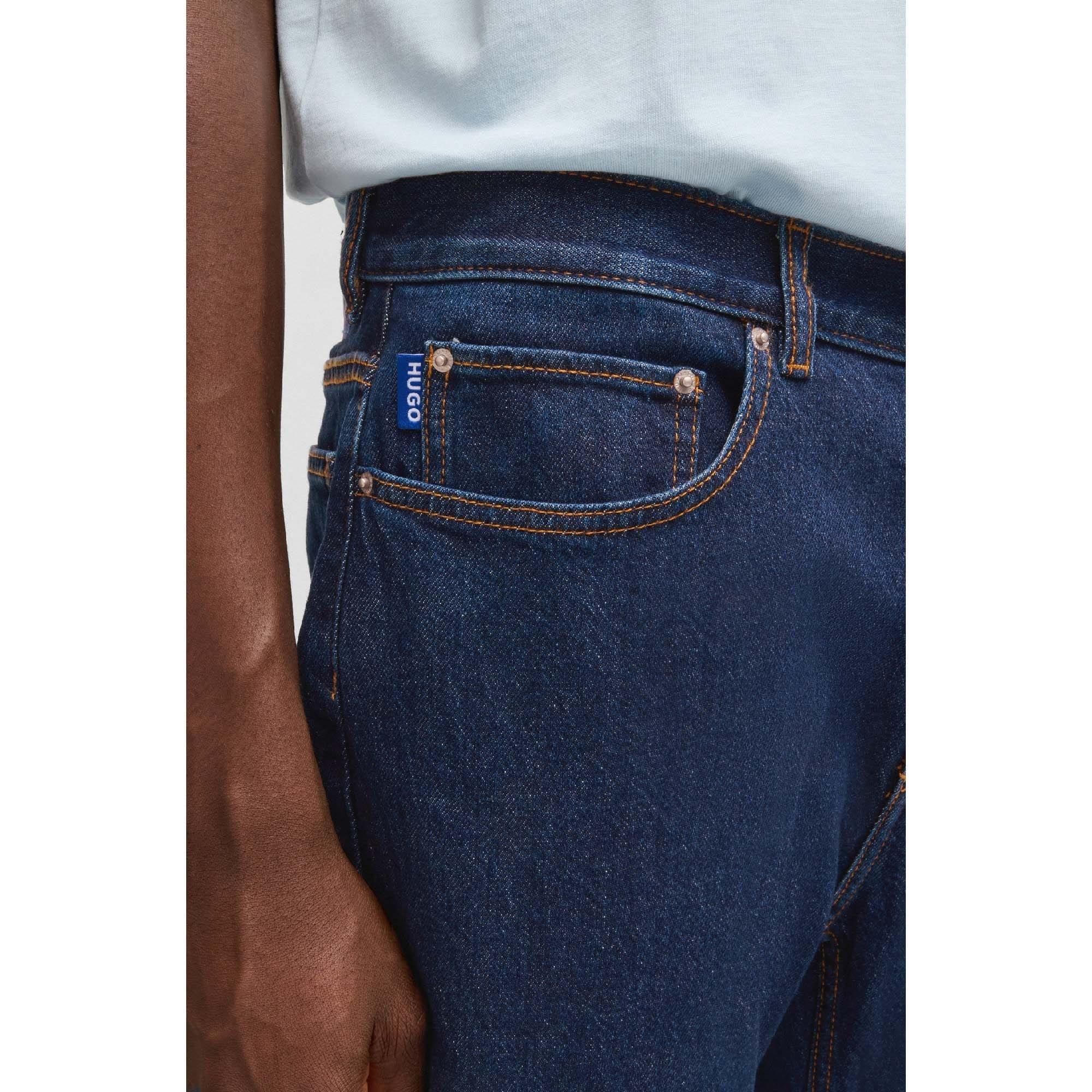 Blue - Hugo - Ash Slim-Fit Jeans - 8