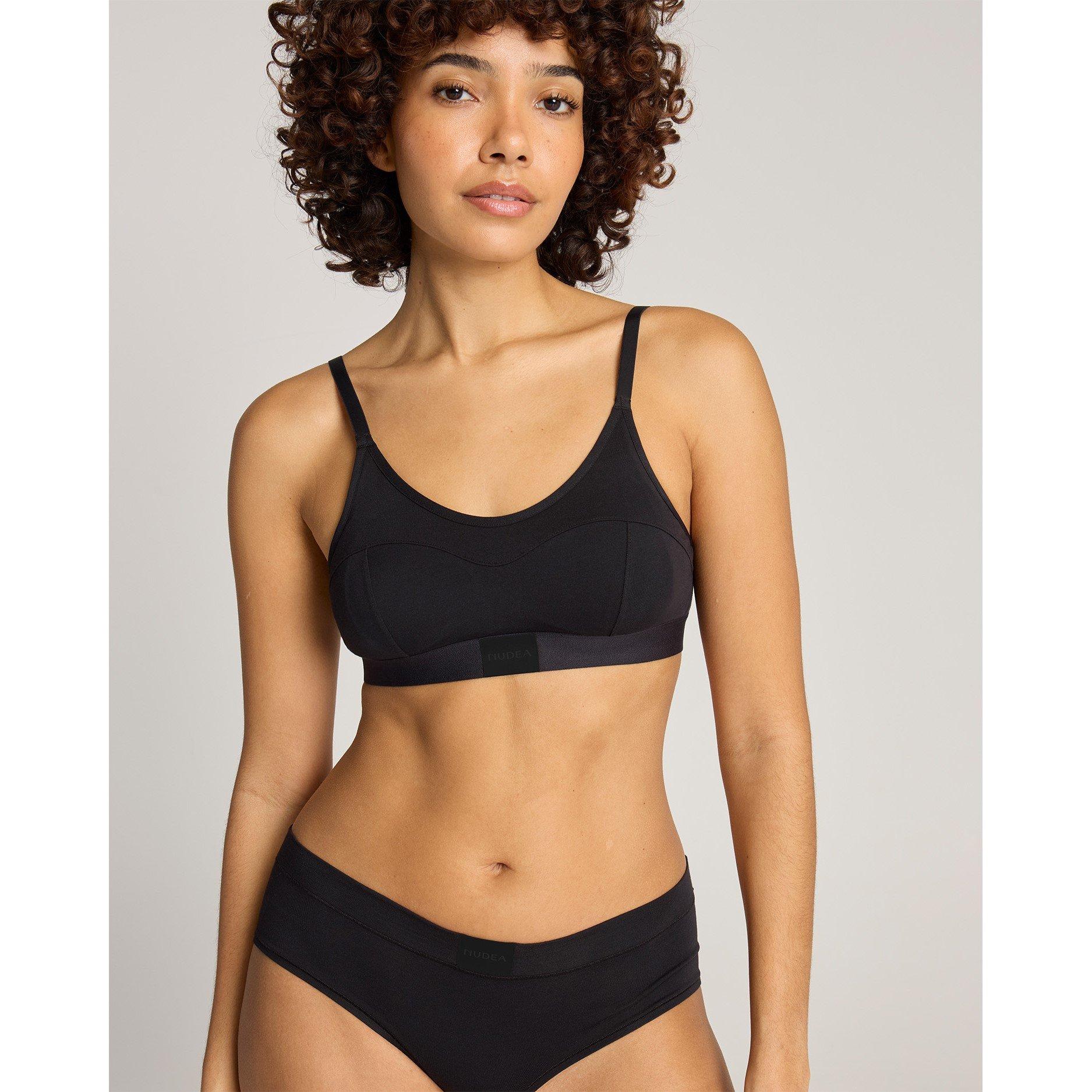 Cotton Modal Contour Scoop Bralette