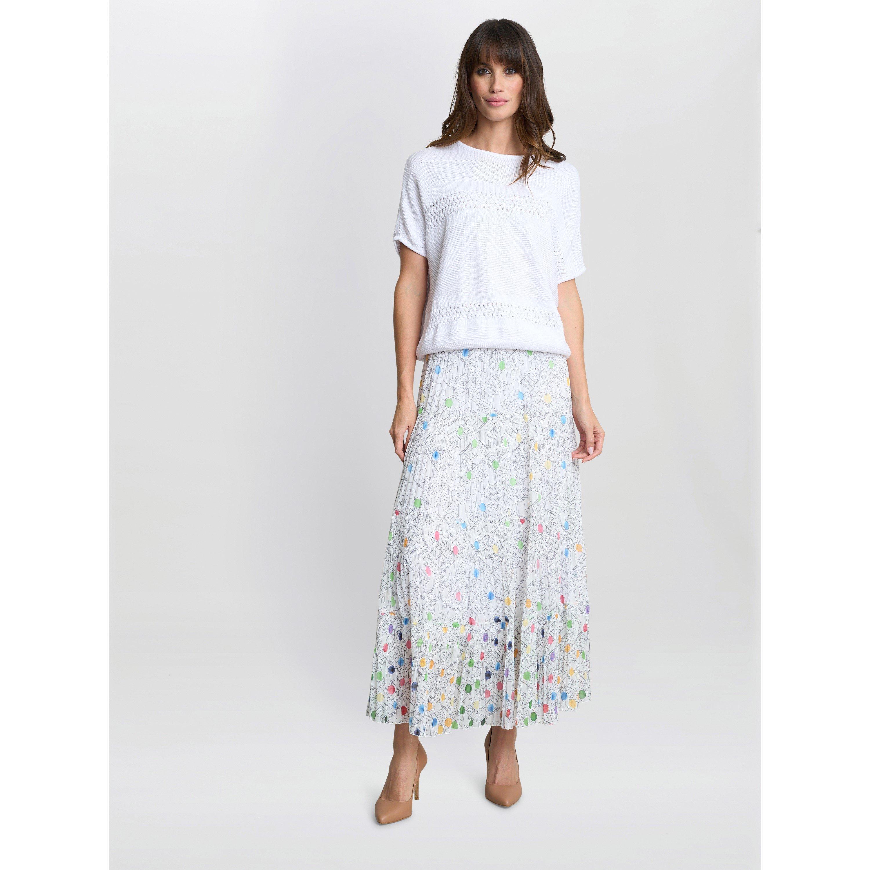 White - Gina Bacconi - Women's LAYLA Knitted Jumpsuit - 1