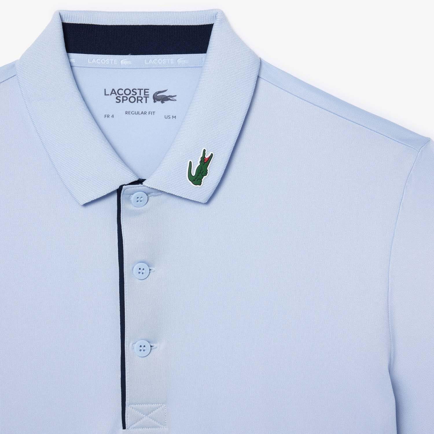 Blue - Lacoste - Regular-Fit UV Protect Golf Polo Shirt - 2