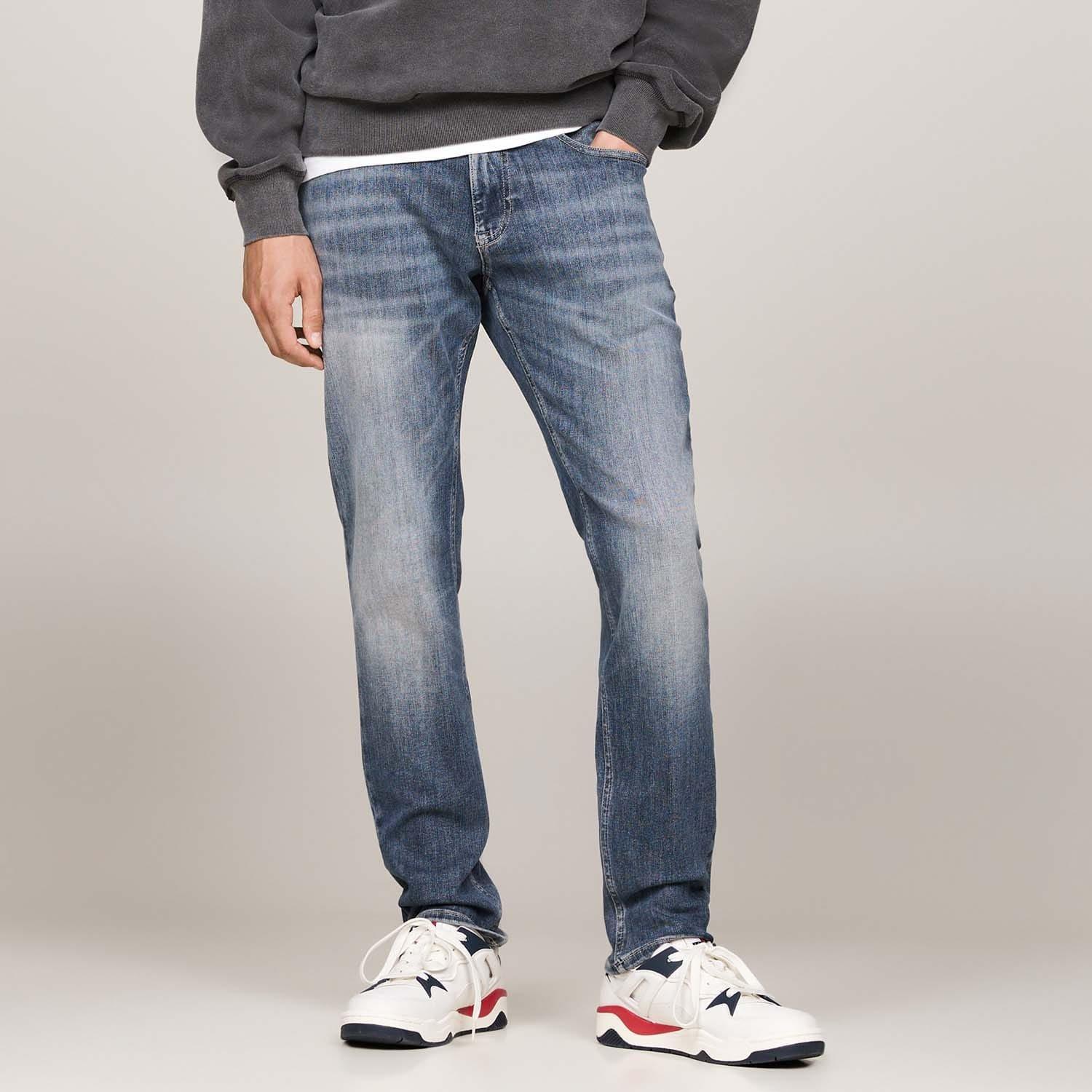 Denim - Tommy Hilfiger - Scanton Faded Slim-Fit Jeans - 4