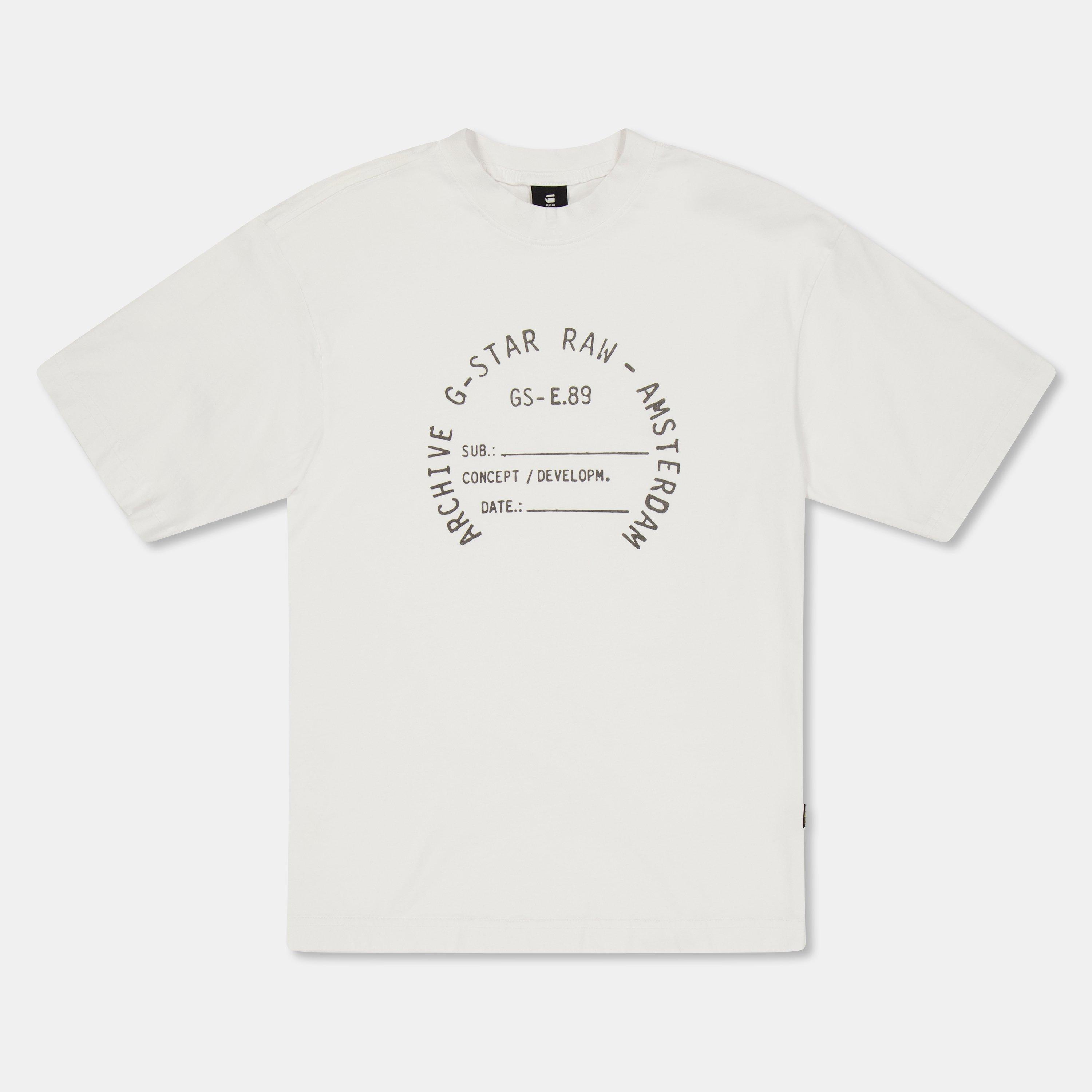 G Star Boys Kids' Oversized T-Shirt - White - 16Y