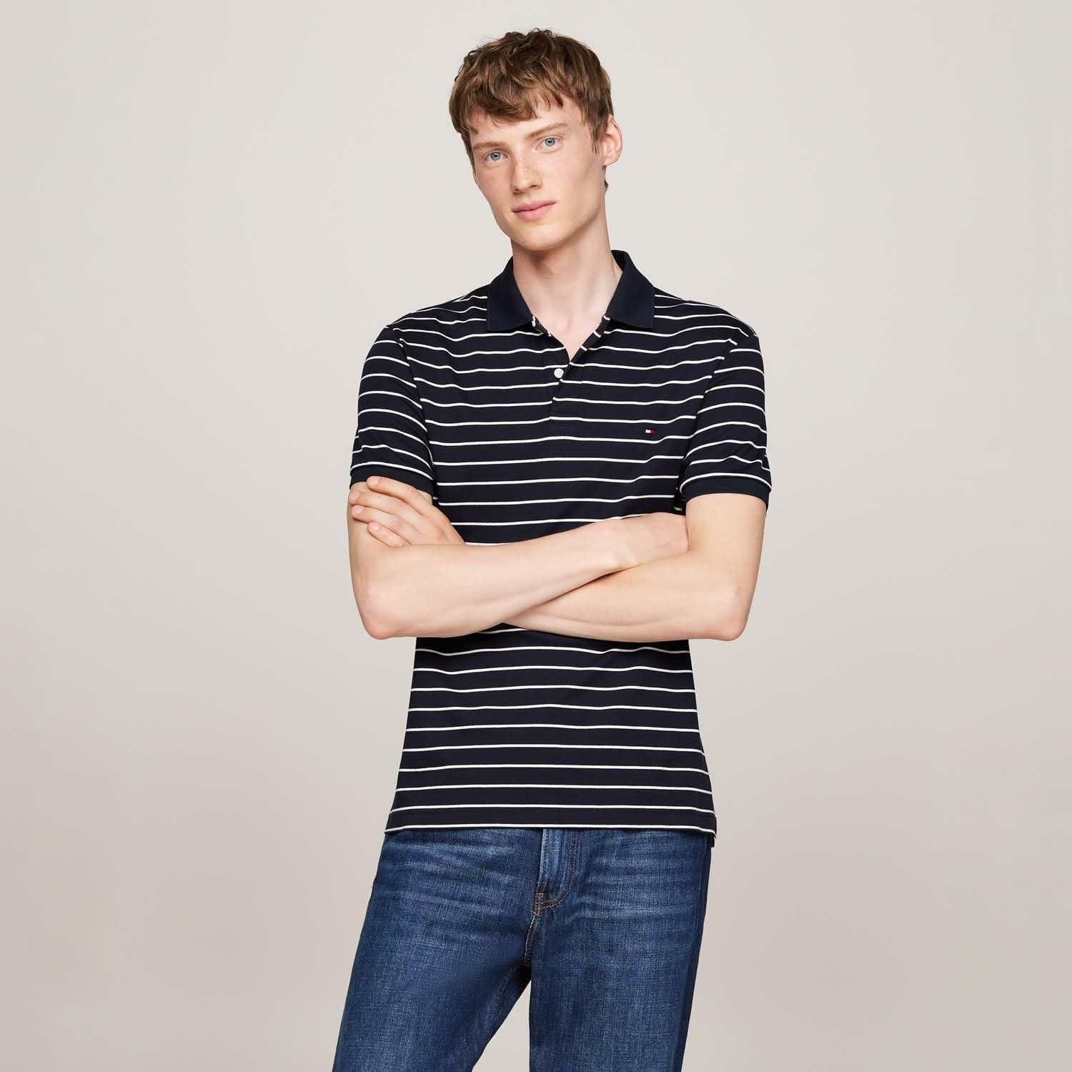 Blue - Tommy Hilfiger - Regular-Fit Polo Shirt - 2