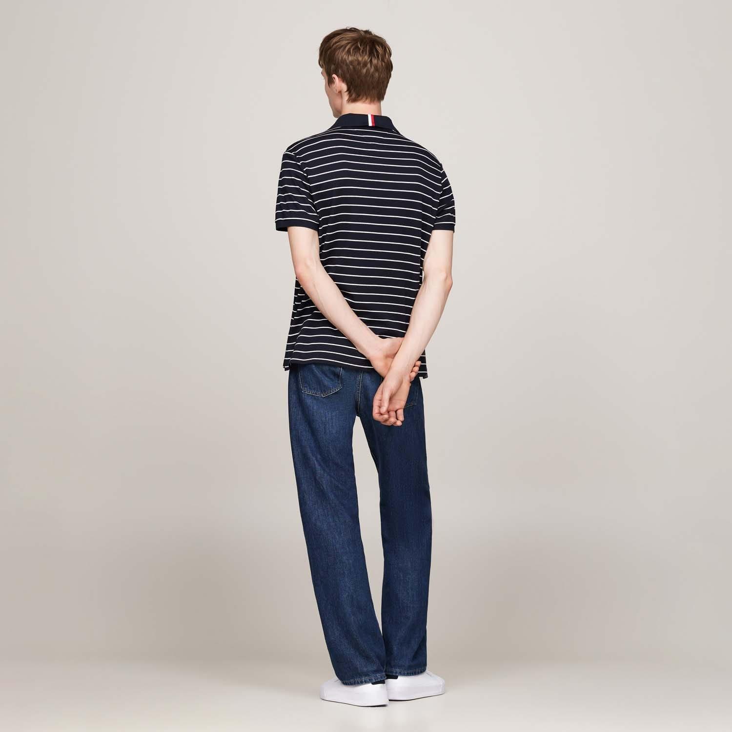 Blue - Tommy Hilfiger - Regular-Fit Polo Shirt - 4