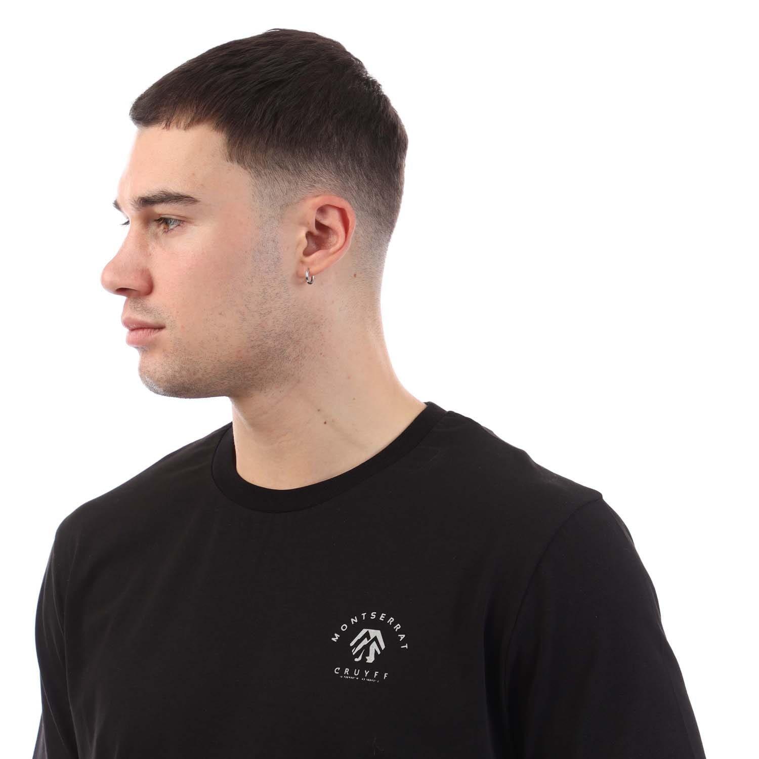 Black - Cruyff - Magma T-Shirt - 2