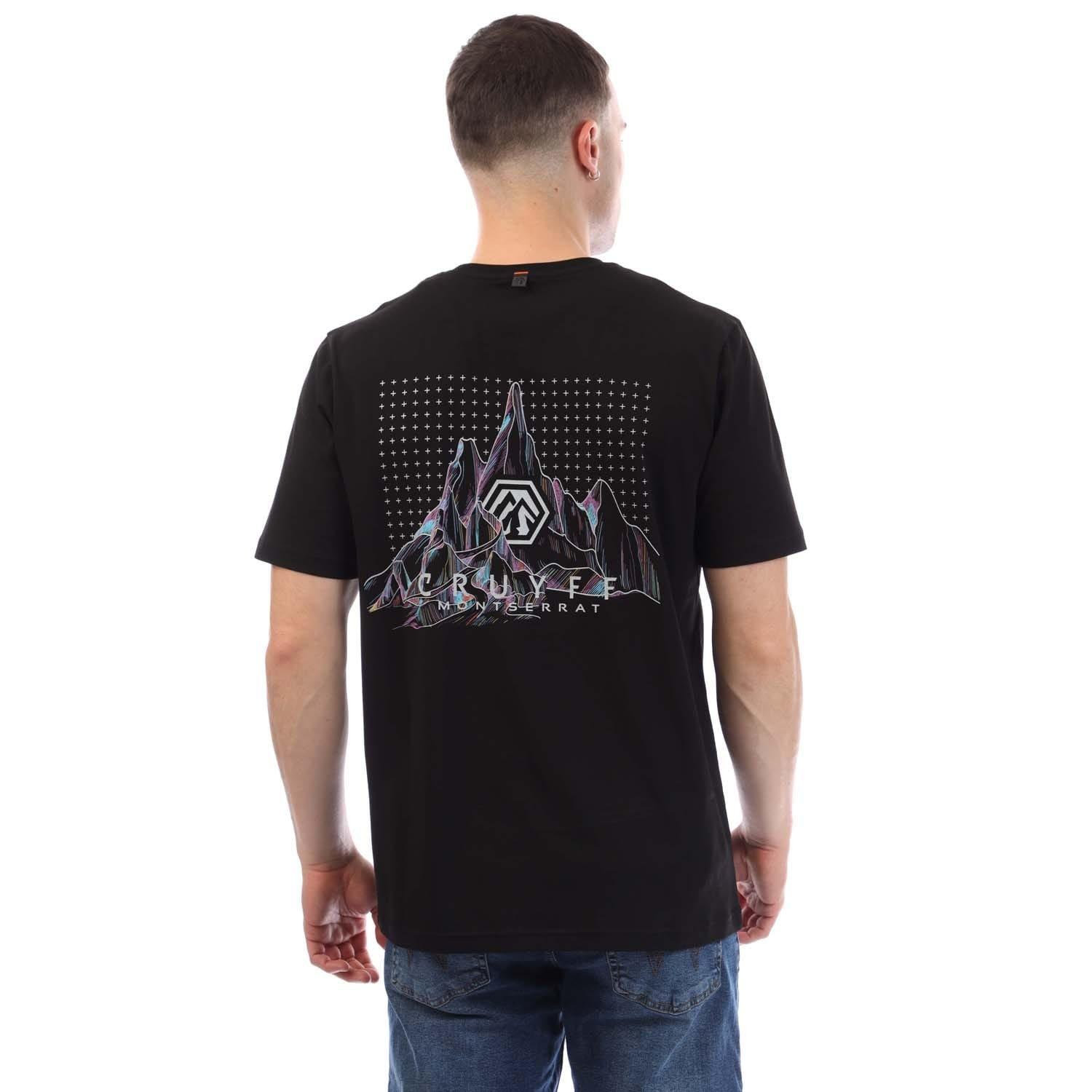 Black - Cruyff - Magma T-Shirt - 3