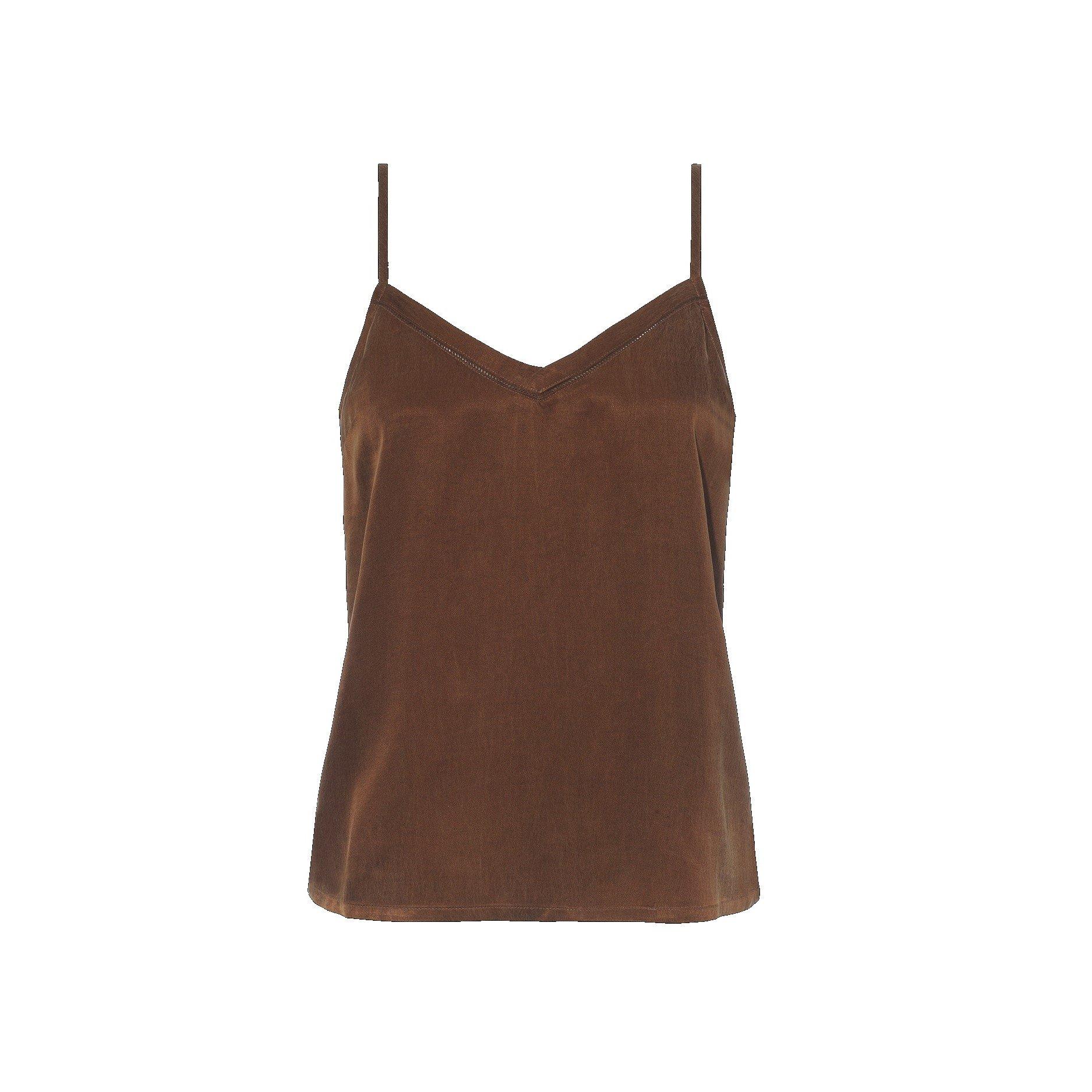 Cocoa - Nudea - Eco-Luxe Strappy Cami - Cocoa - 6