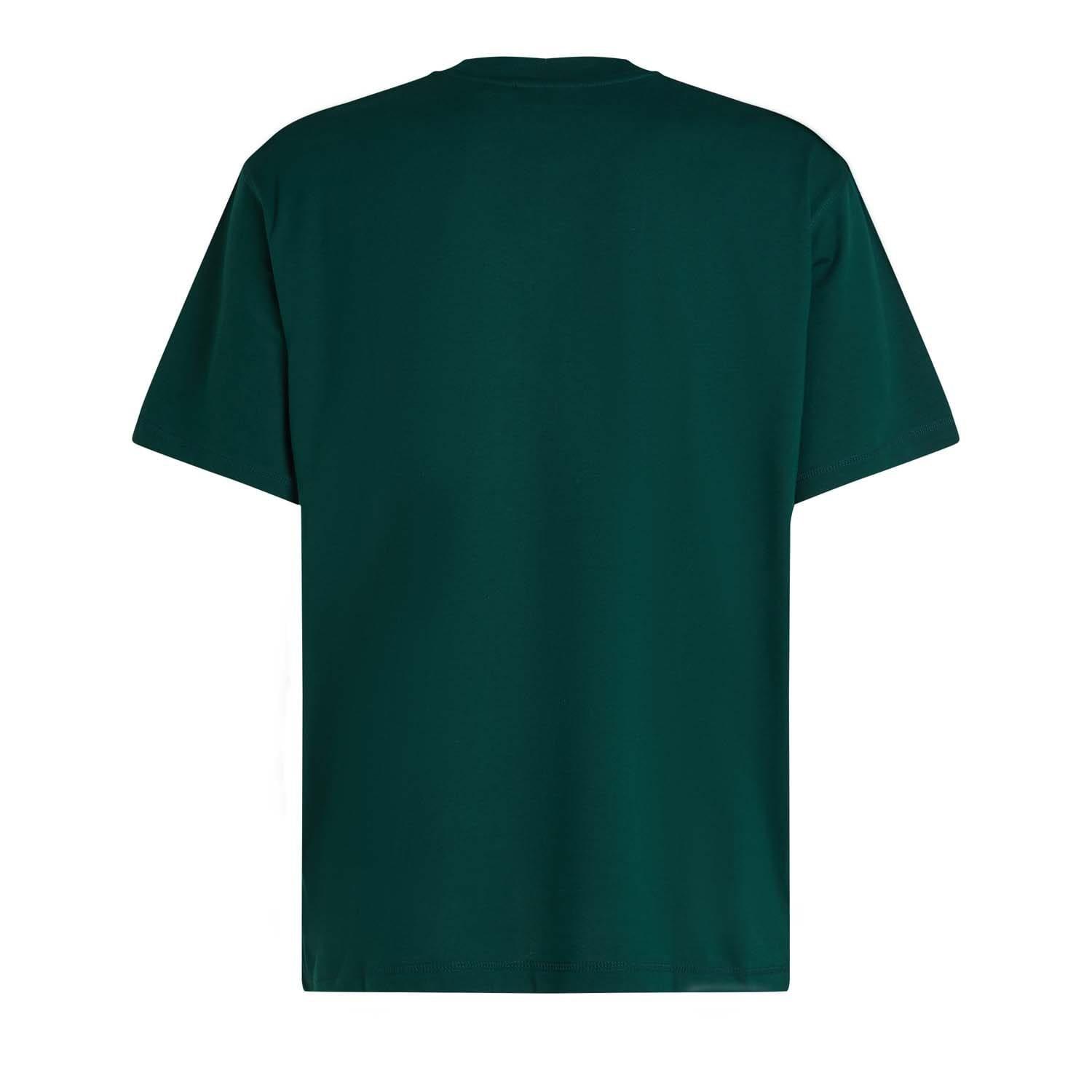 Green - Calvin Klein - Woven Label Relaxed T-Shirt - 4
