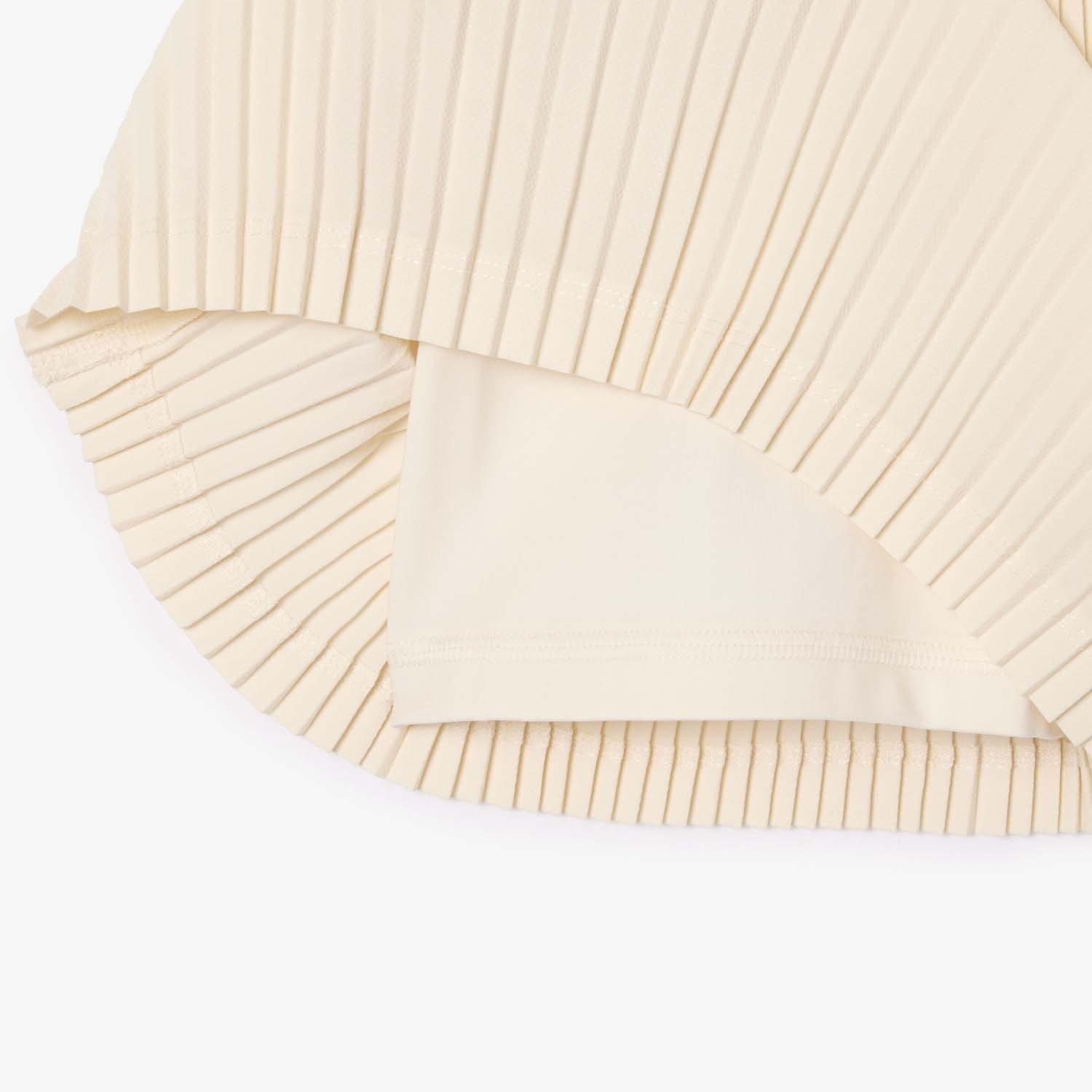 Cream - Lacoste - Pleated Lined Tennis Shorts - 2