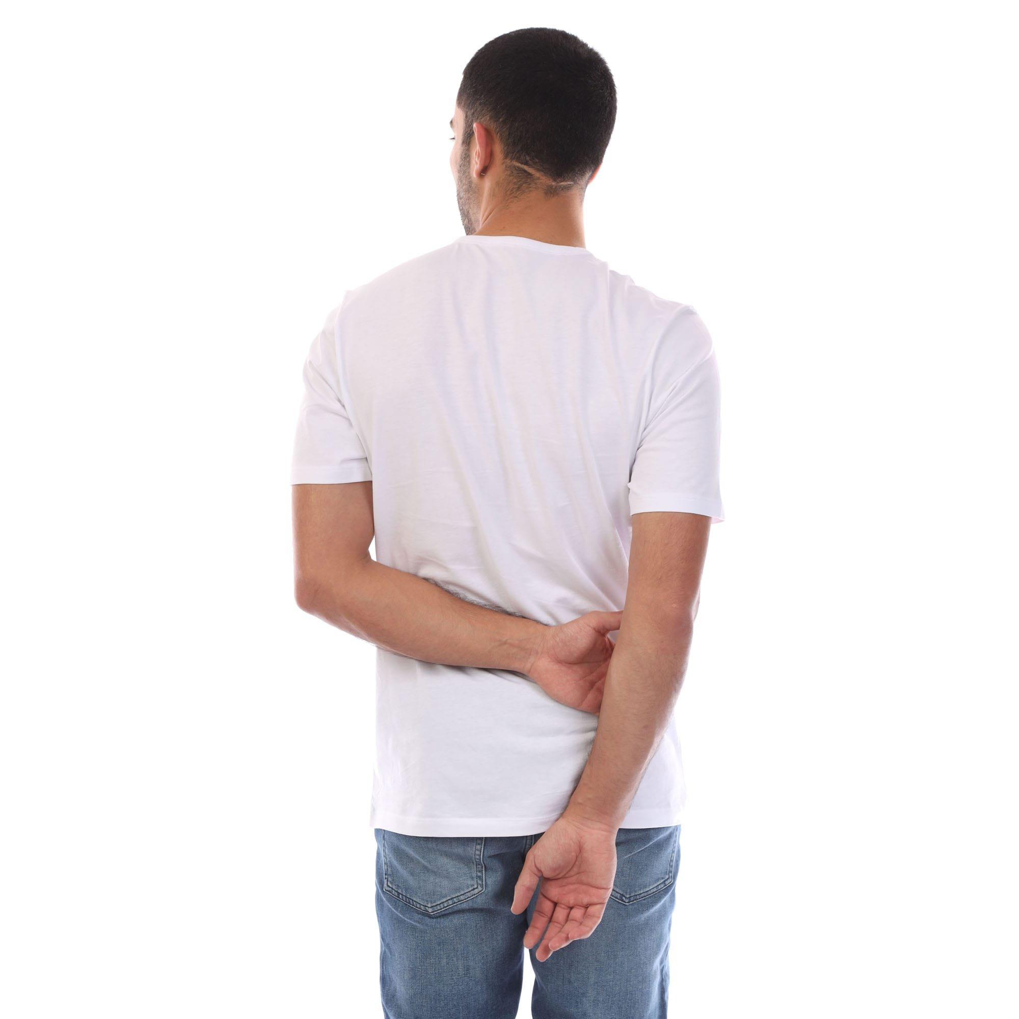 White - Boss - 5 Pack of T-Shirts - 2