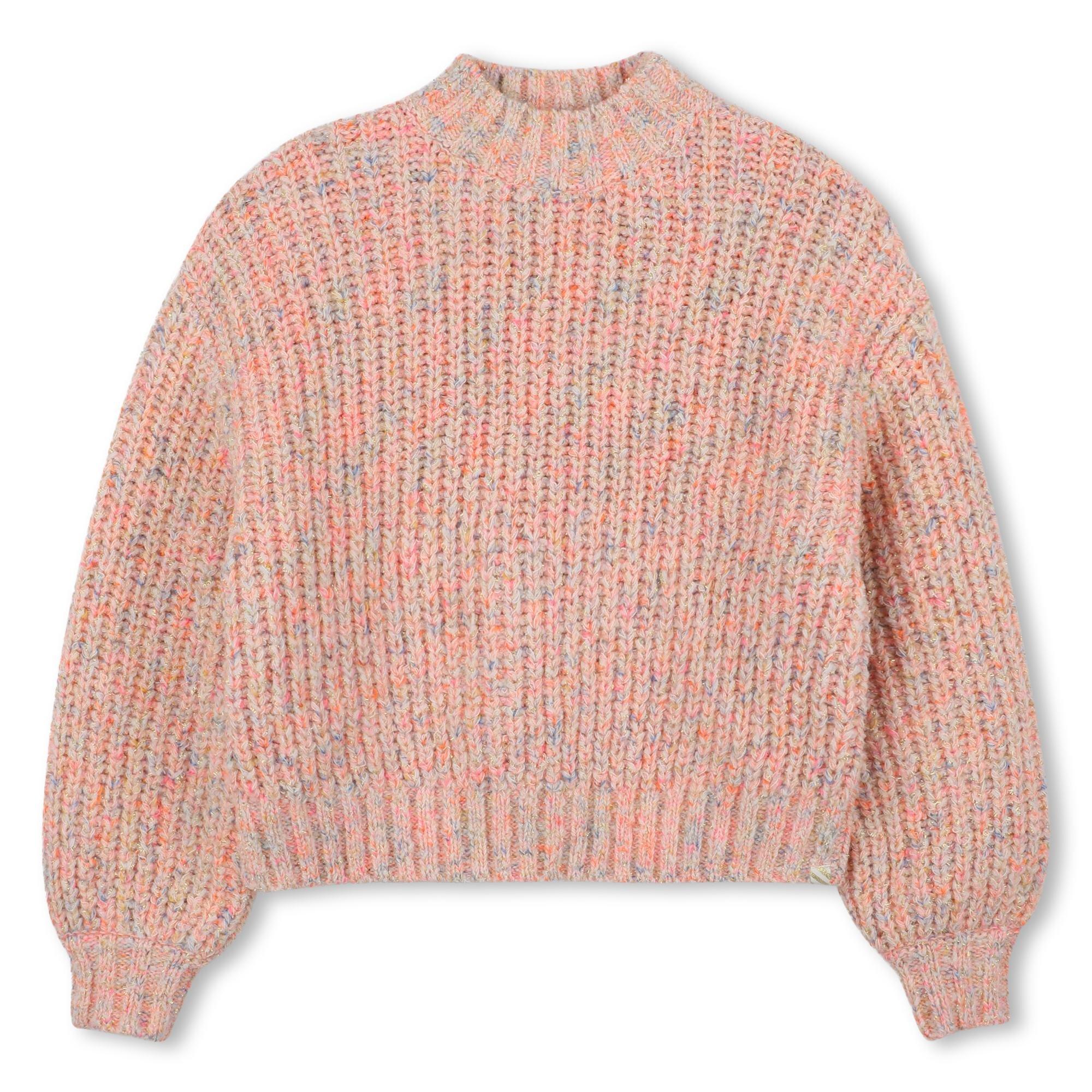 Pink - Billieblush - Kids' Knitted Crew Neck Jumper - 1